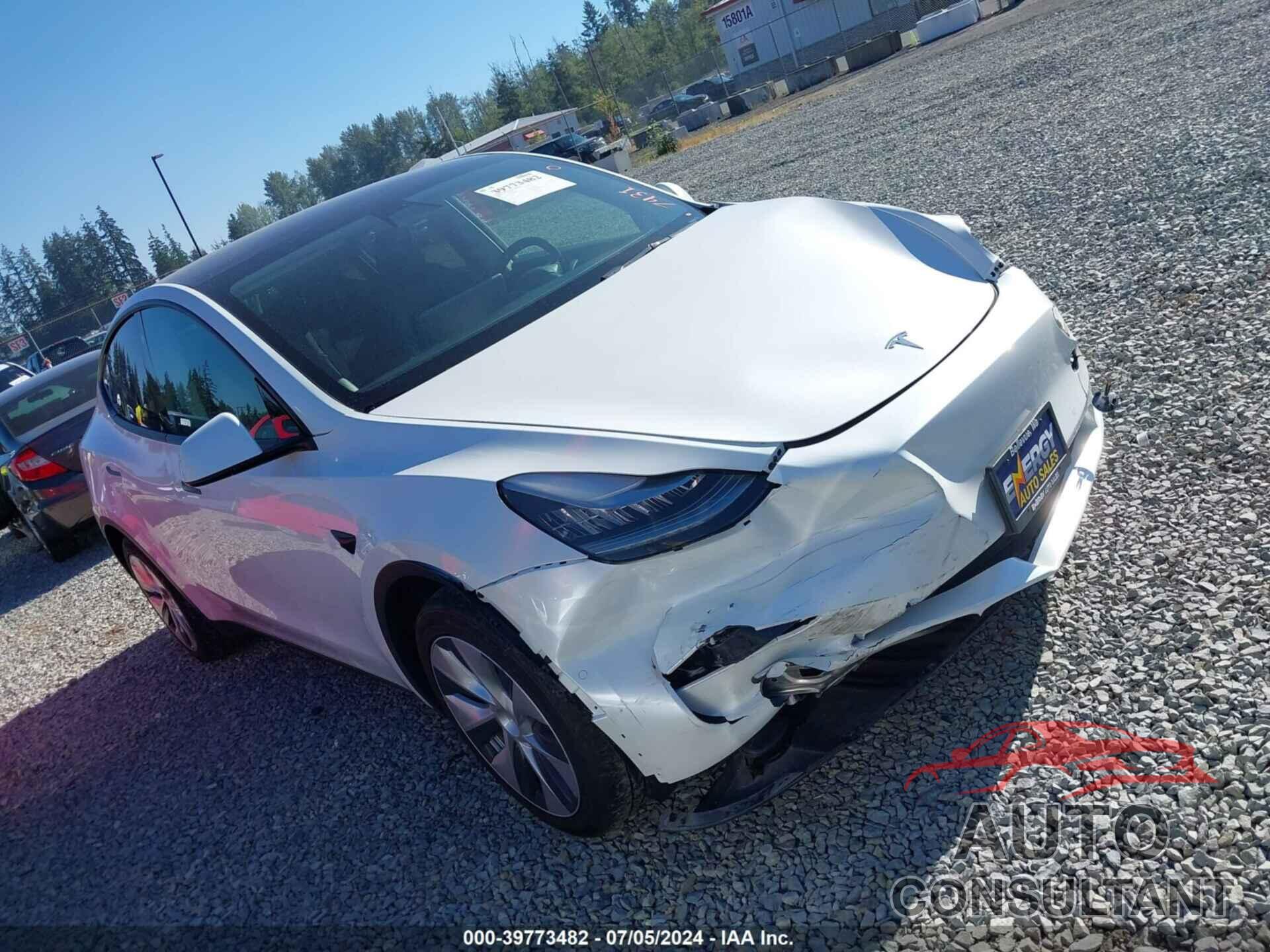 TESLA MODEL Y 2021 - 5YJYGDEEXMF198281