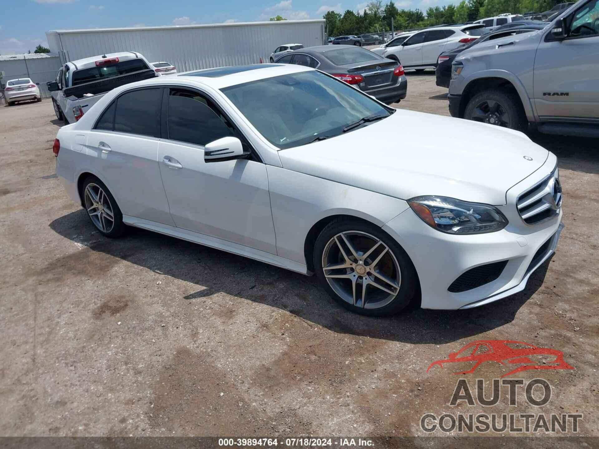 MERCEDES-BENZ E 350 2016 - WDDHF5KB7GB169532