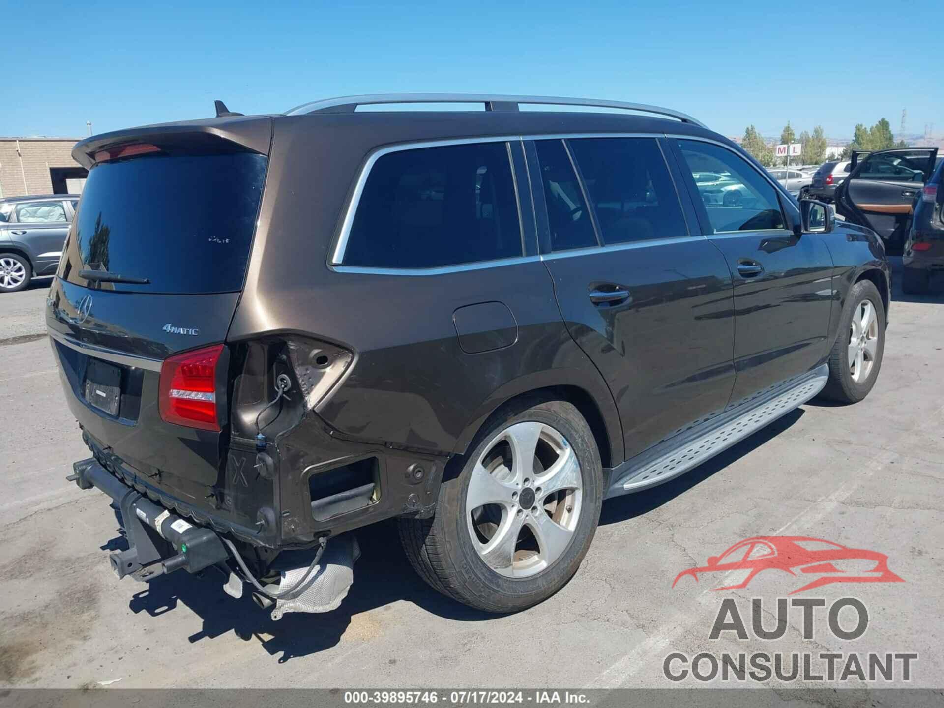 MERCEDES-BENZ GLS 450 2017 - 4JGDF6EE4HA979384