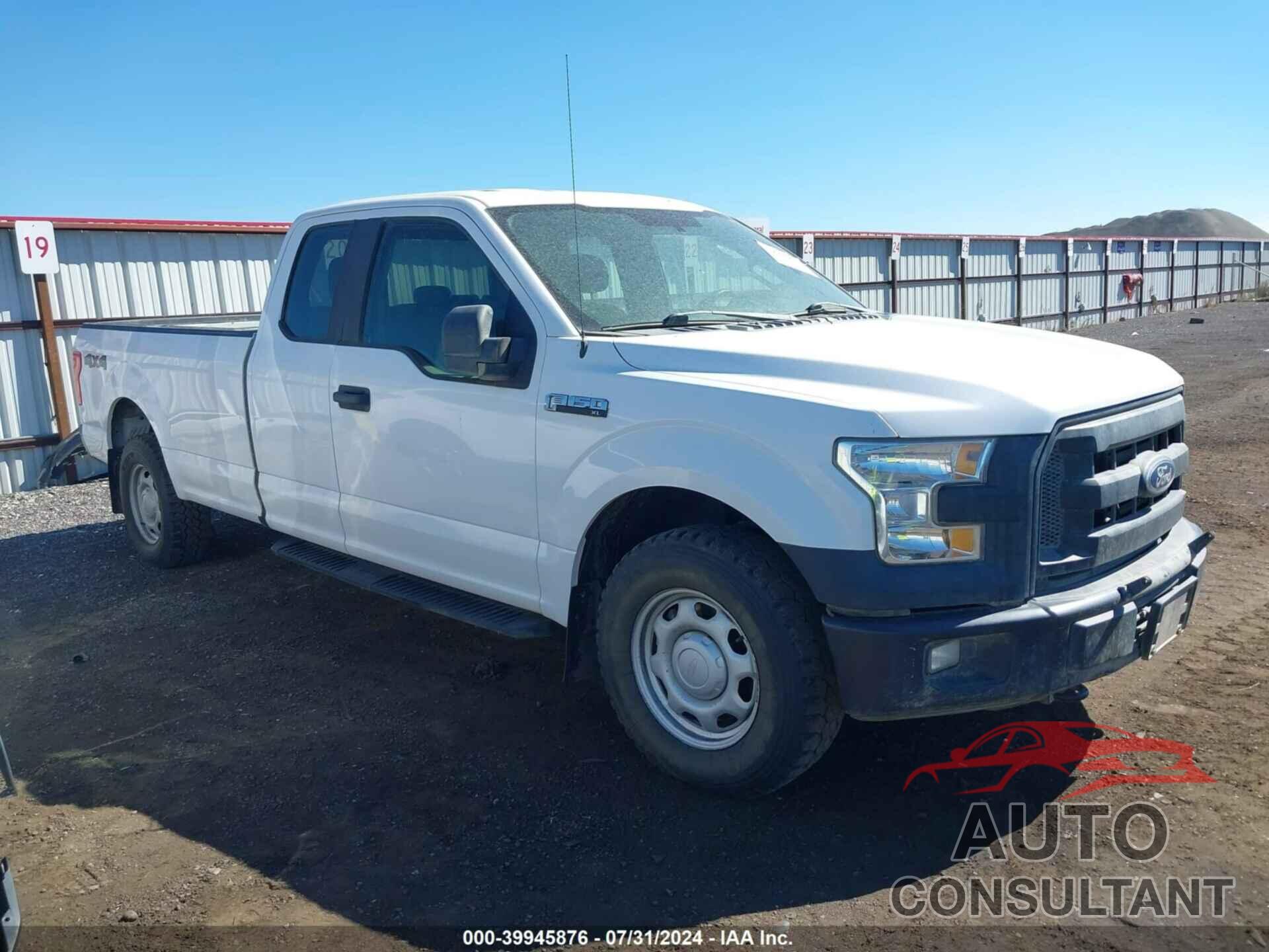 FORD F-150 2016 - 1FTFX1EF4GKD19456