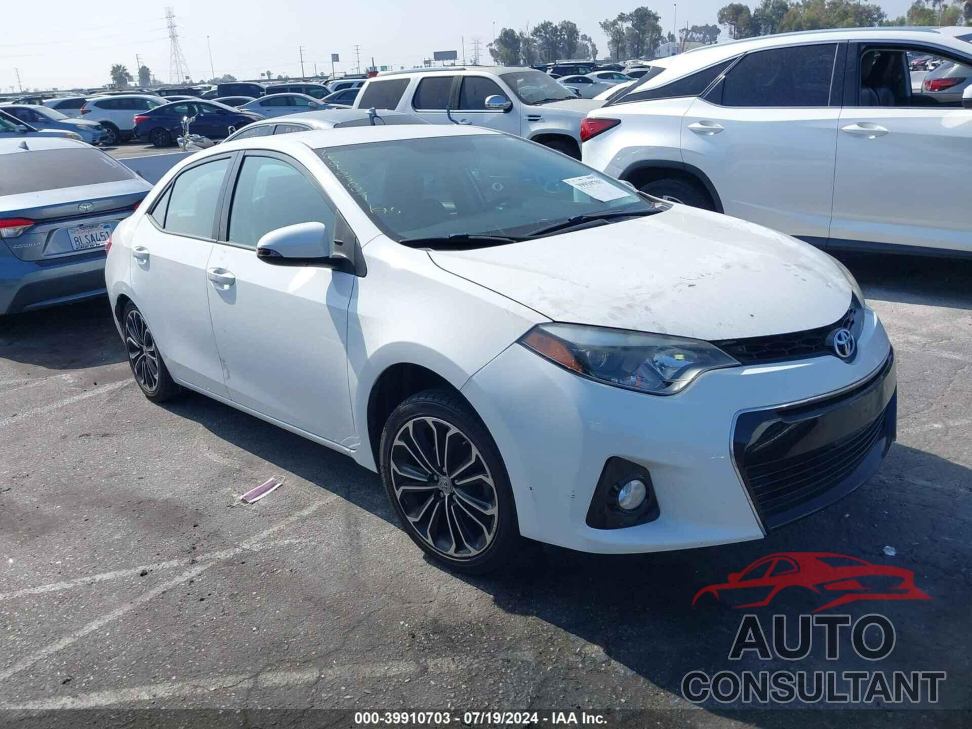 TOYOTA COROLLA 2016 - 5YFBURHE1GP530270