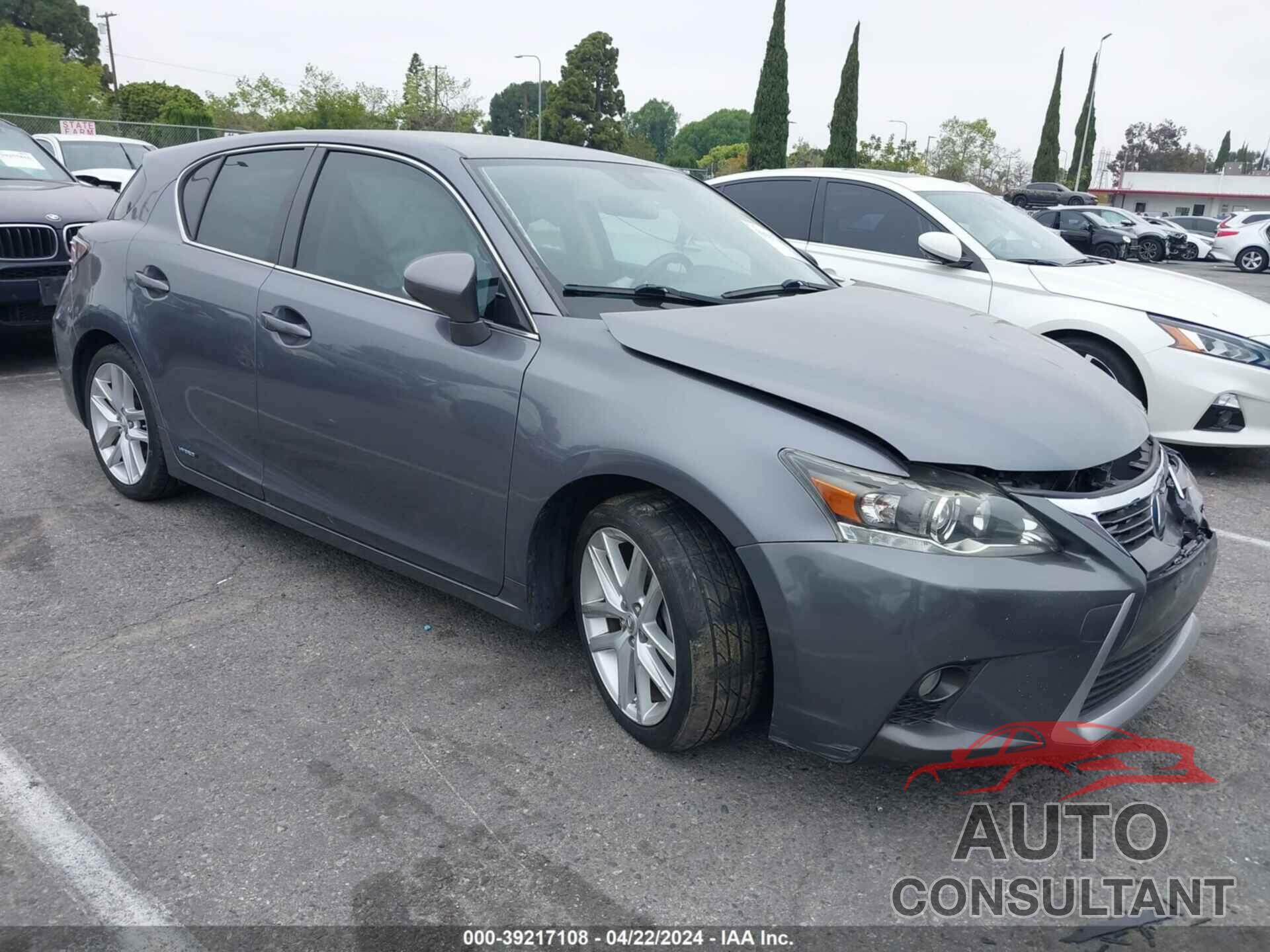 LEXUS CT 200H 2016 - JTHKD5BH0G2272123