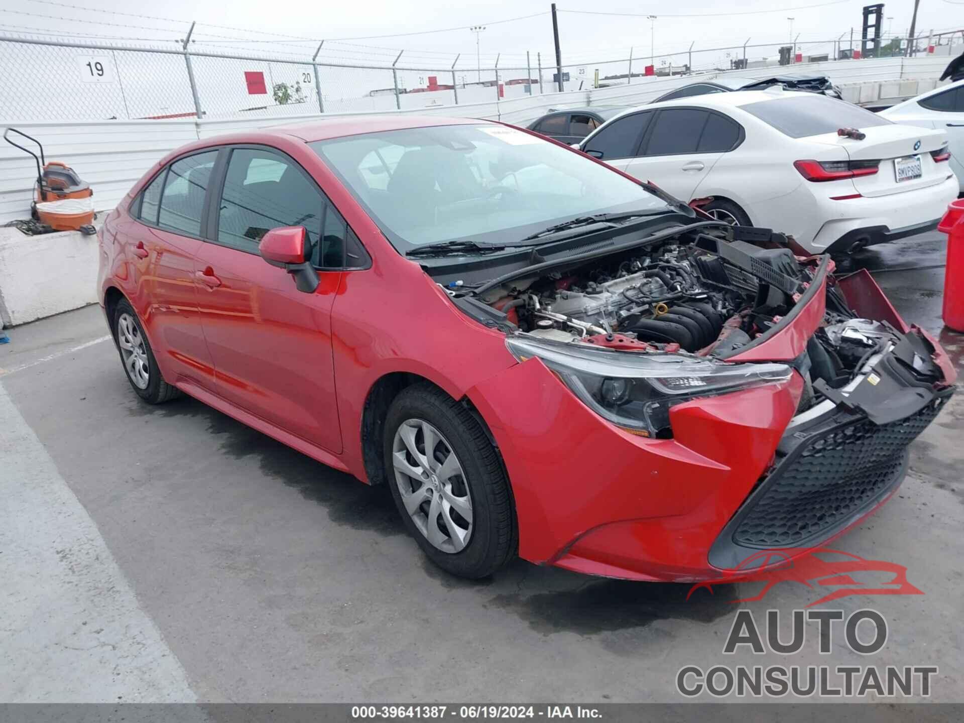 TOYOTA COROLLA 2021 - 5YFEPMAE7MP214272