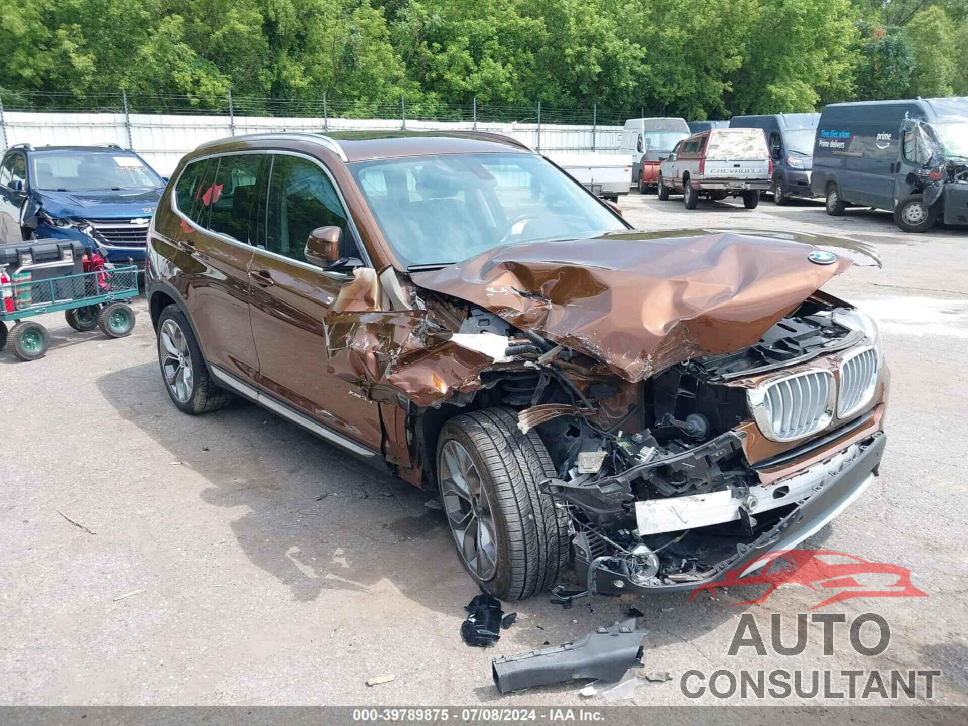 BMW X3 2017 - 5UXWX7C59H0U41187