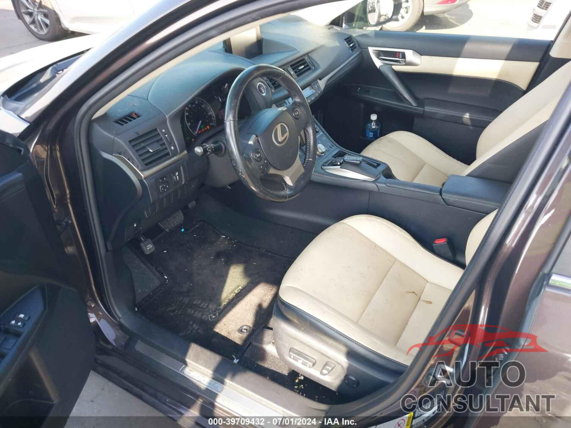 LEXUS CT 200H 2016 - JTHKD5BH9G2254168