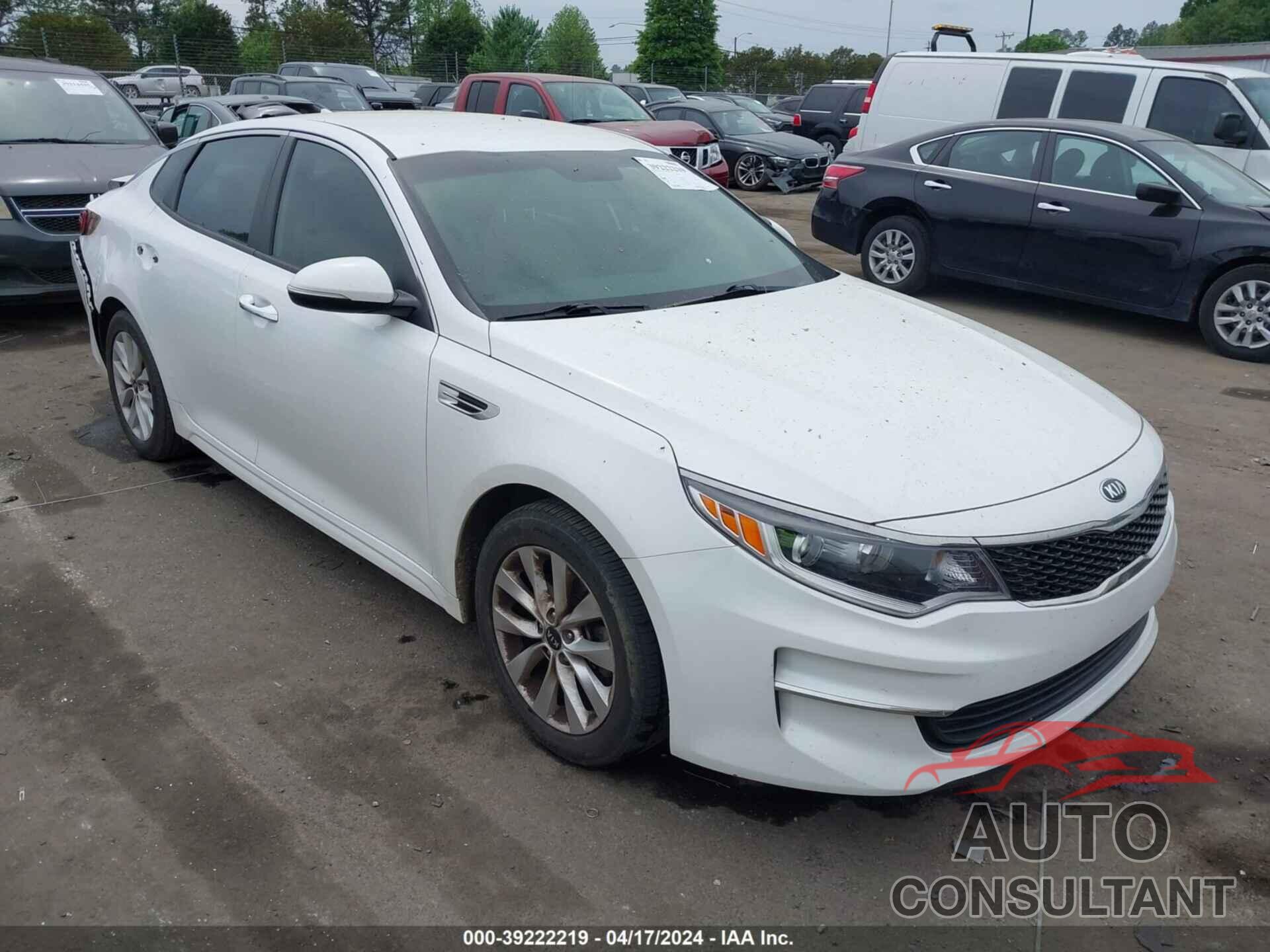 KIA OPTIMA 2017 - 5XXGT4L39HG129545
