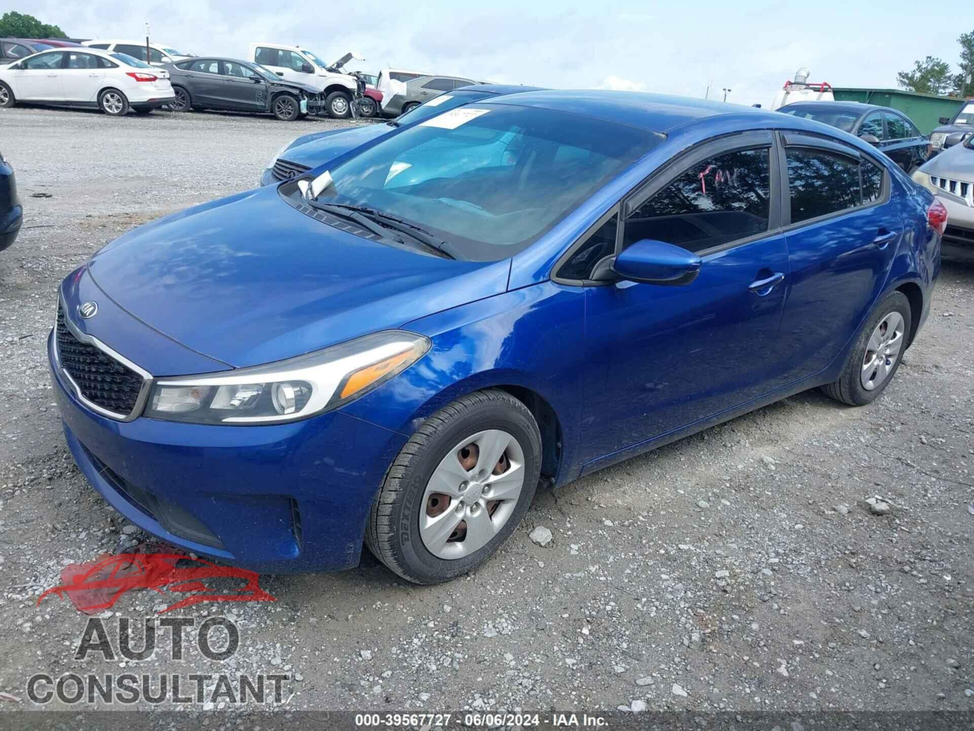 KIA FORTE 2017 - 3KPFK4A73HE161081