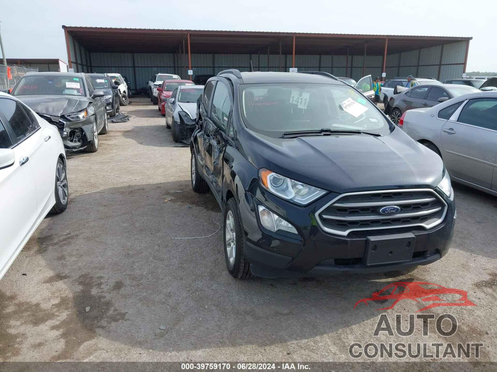 FORD ECOSPORT 2021 - MAJ3S2GE4MC438485