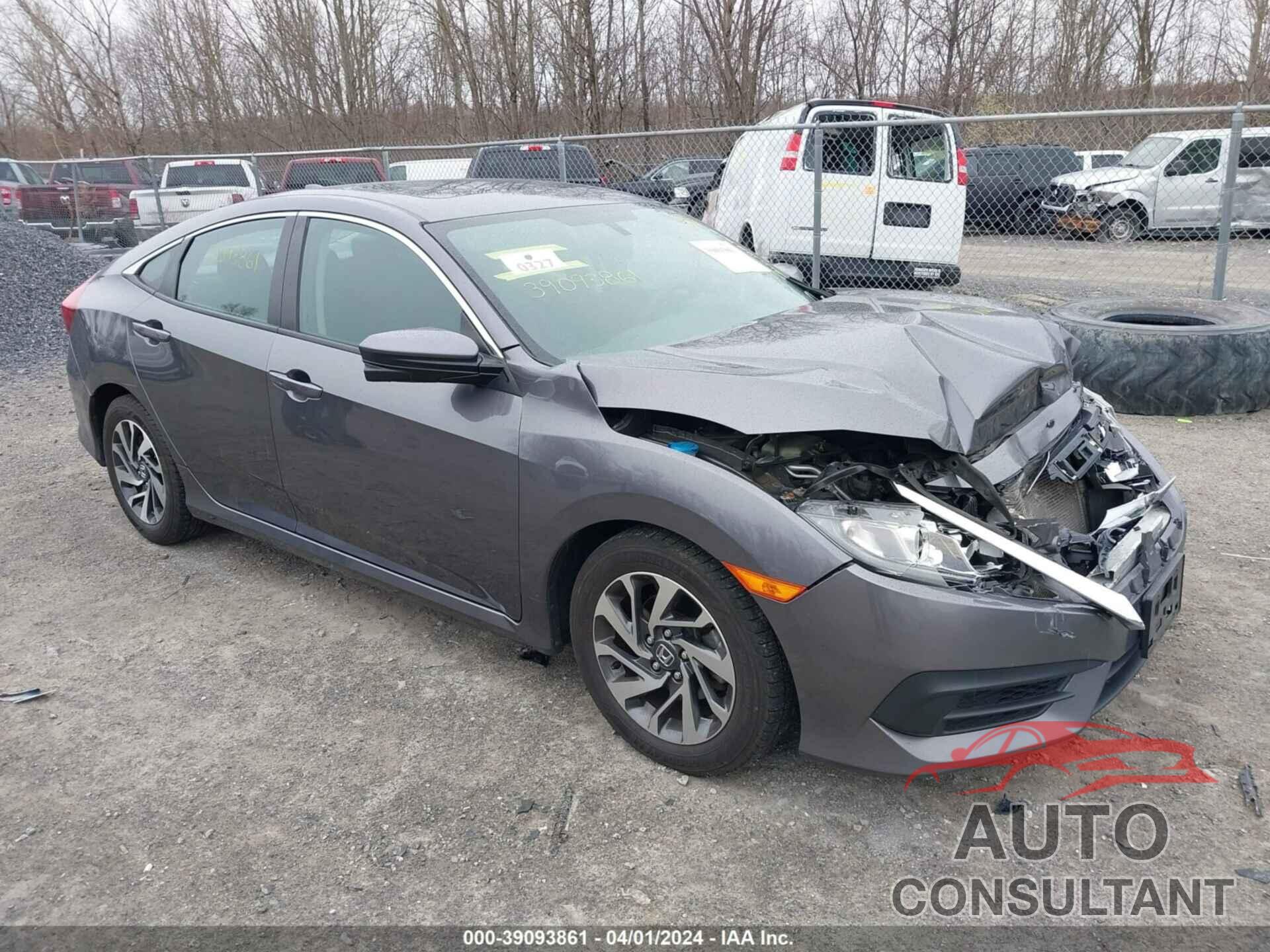 HONDA CIVIC 2017 - 19XFC2F72HE224536