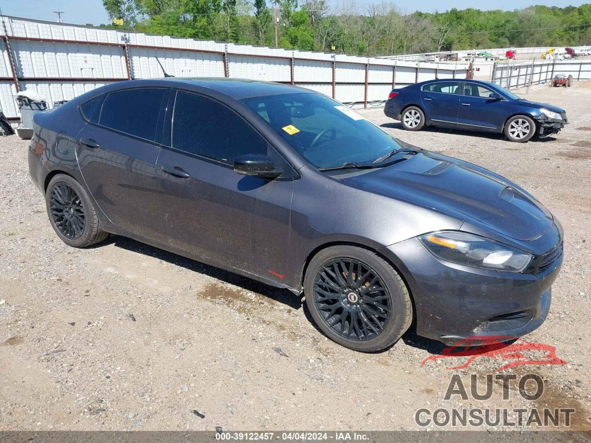 DODGE DART 2016 - 1C3CDFGB2GD791585