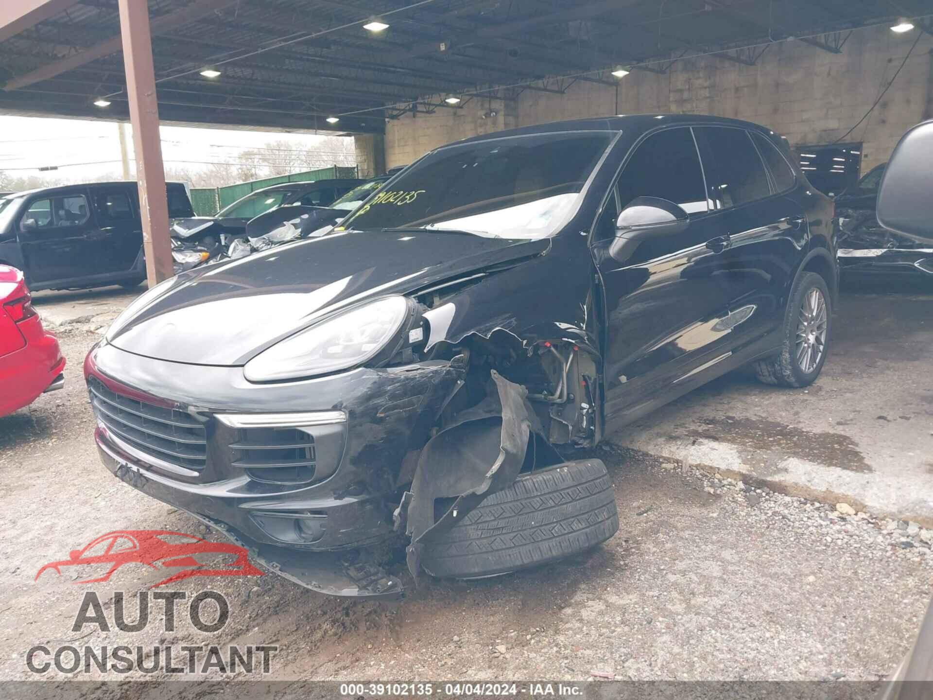 PORSCHE CAYENNE 2017 - WP1AB2A20HLA52246