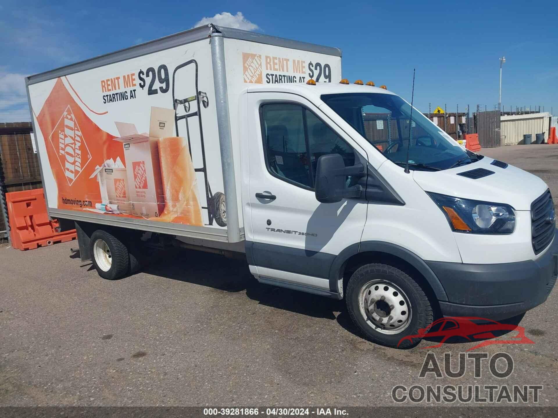 FORD TRANSIT-350 CAB 2018 - 1FDBF8ZMXJKA62065