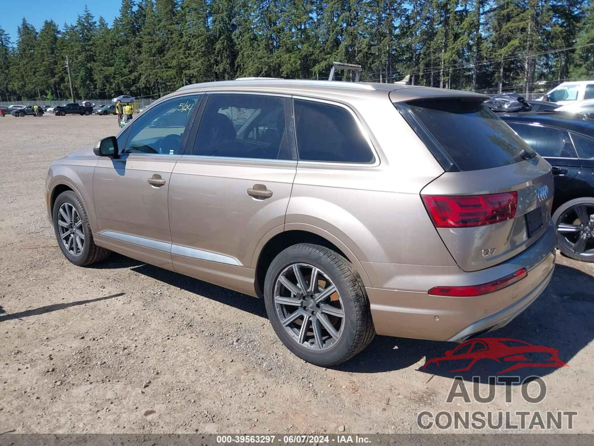 AUDI Q7 2019 - WA1LAAF71KD034832