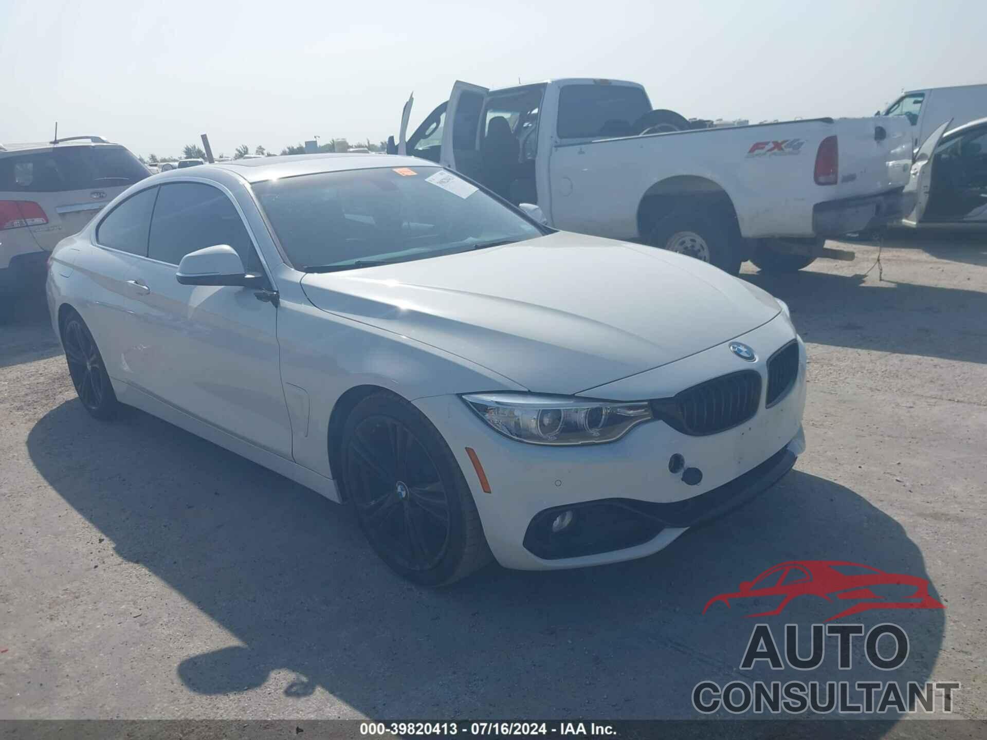 BMW 430I 2017 - WBA4R7C51HK876743