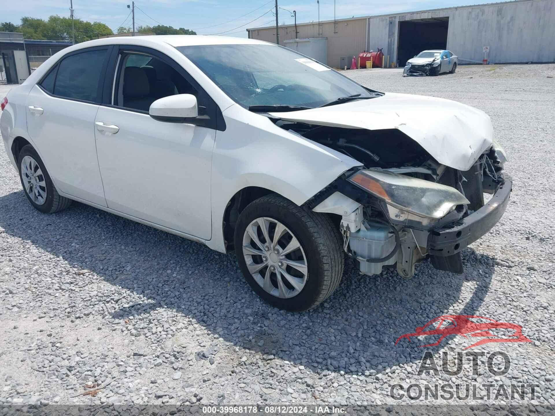 TOYOTA COROLLA 2016 - 5YFBURHE5GP485608