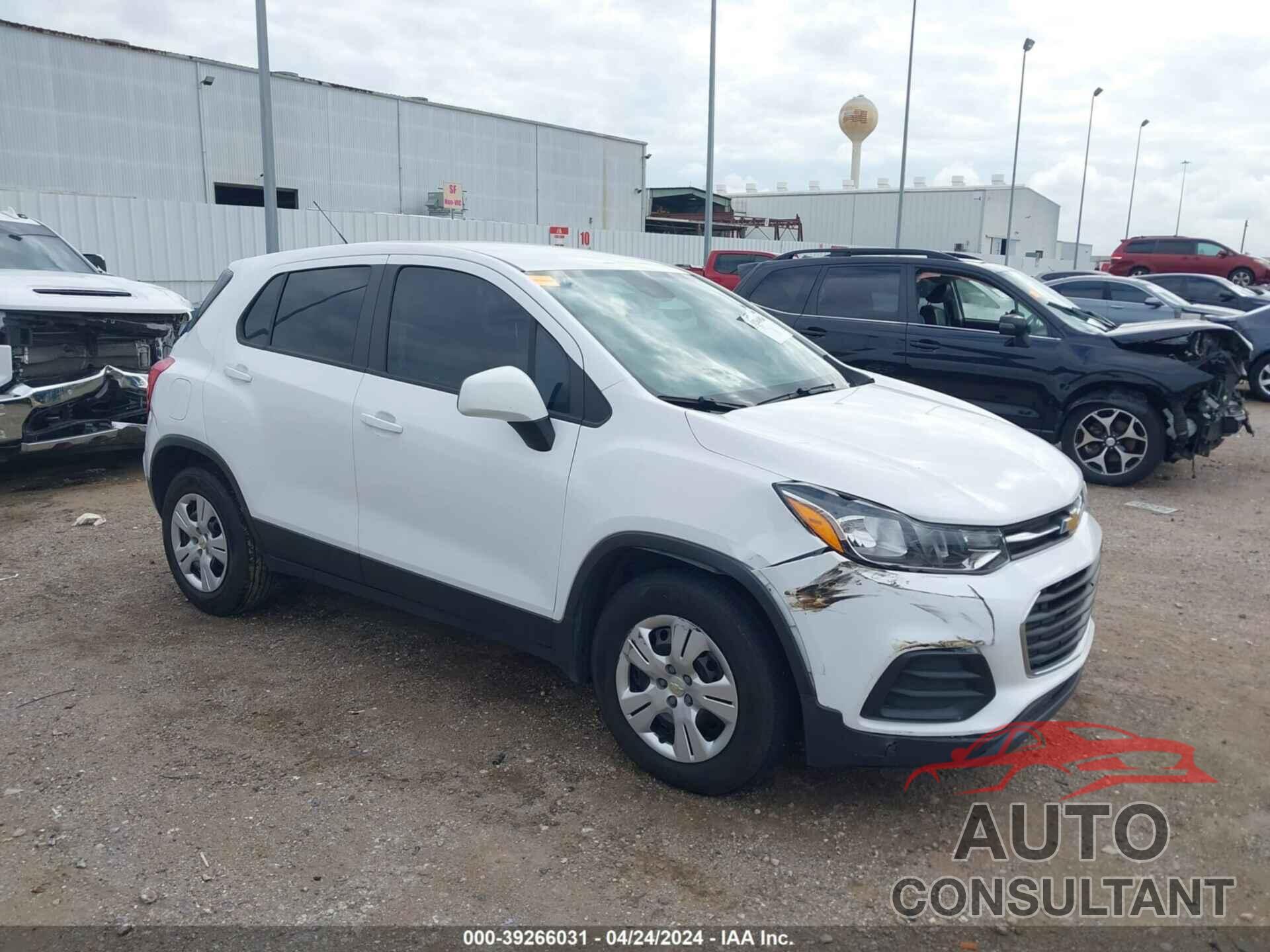 CHEVROLET TRAX 2019 - 3GNCJKSB3KL156888