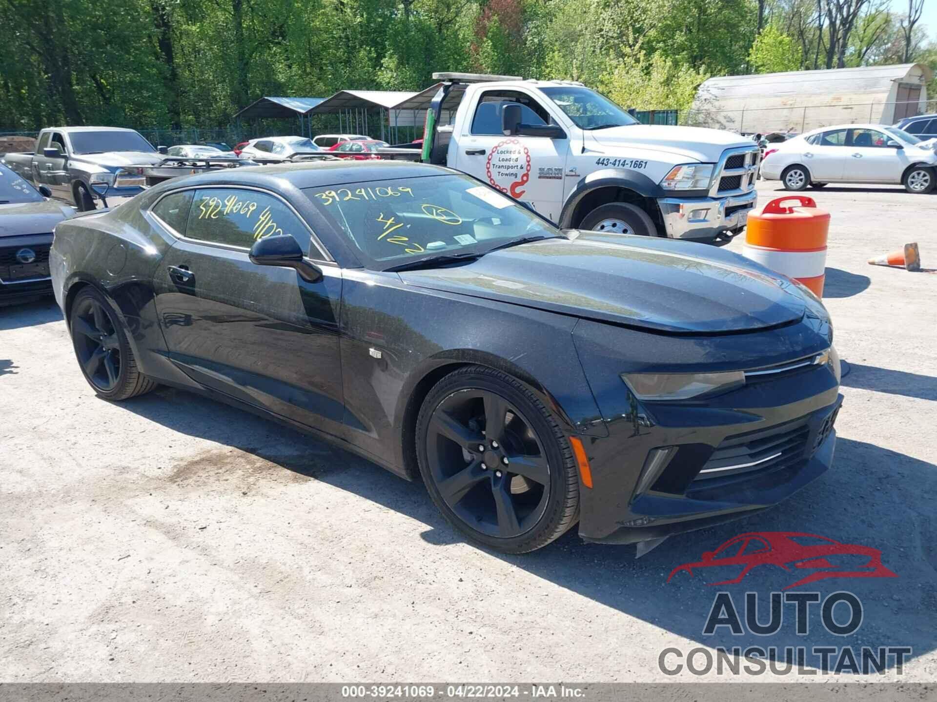 CHEVROLET CAMARO 2017 - 1G1FD1RX6H0162305