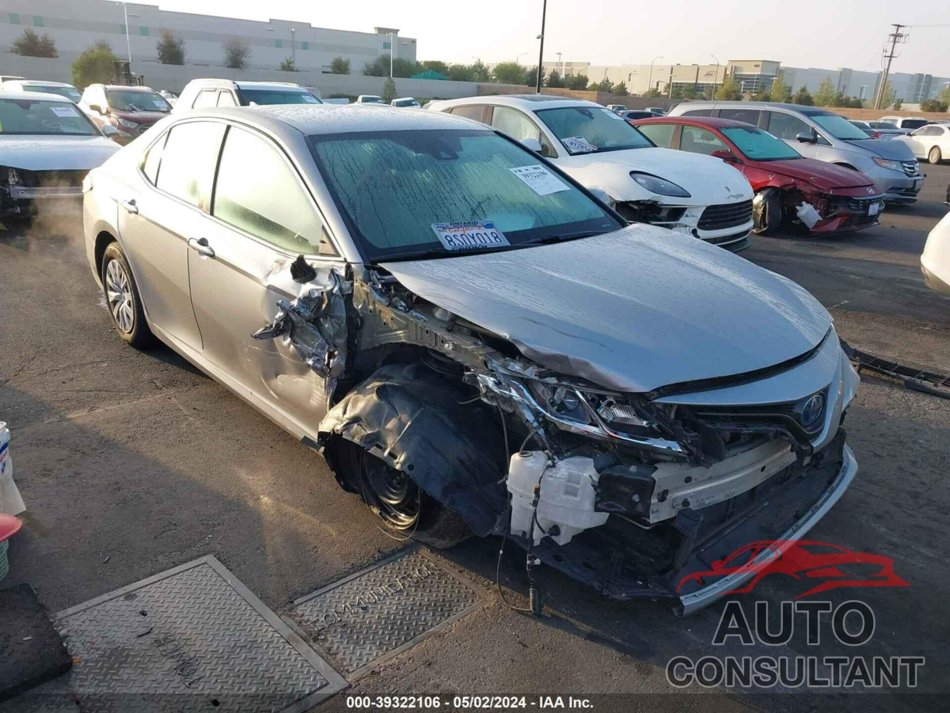 TOYOTA CAMRY 2020 - 4T1C31AK7LU533143