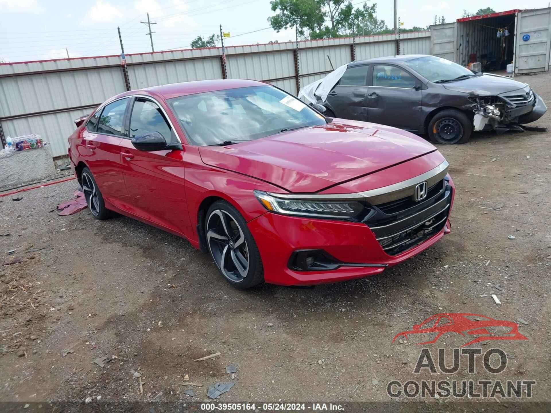 HONDA ACCORD 2021 - 1HGCV1F38MA080669