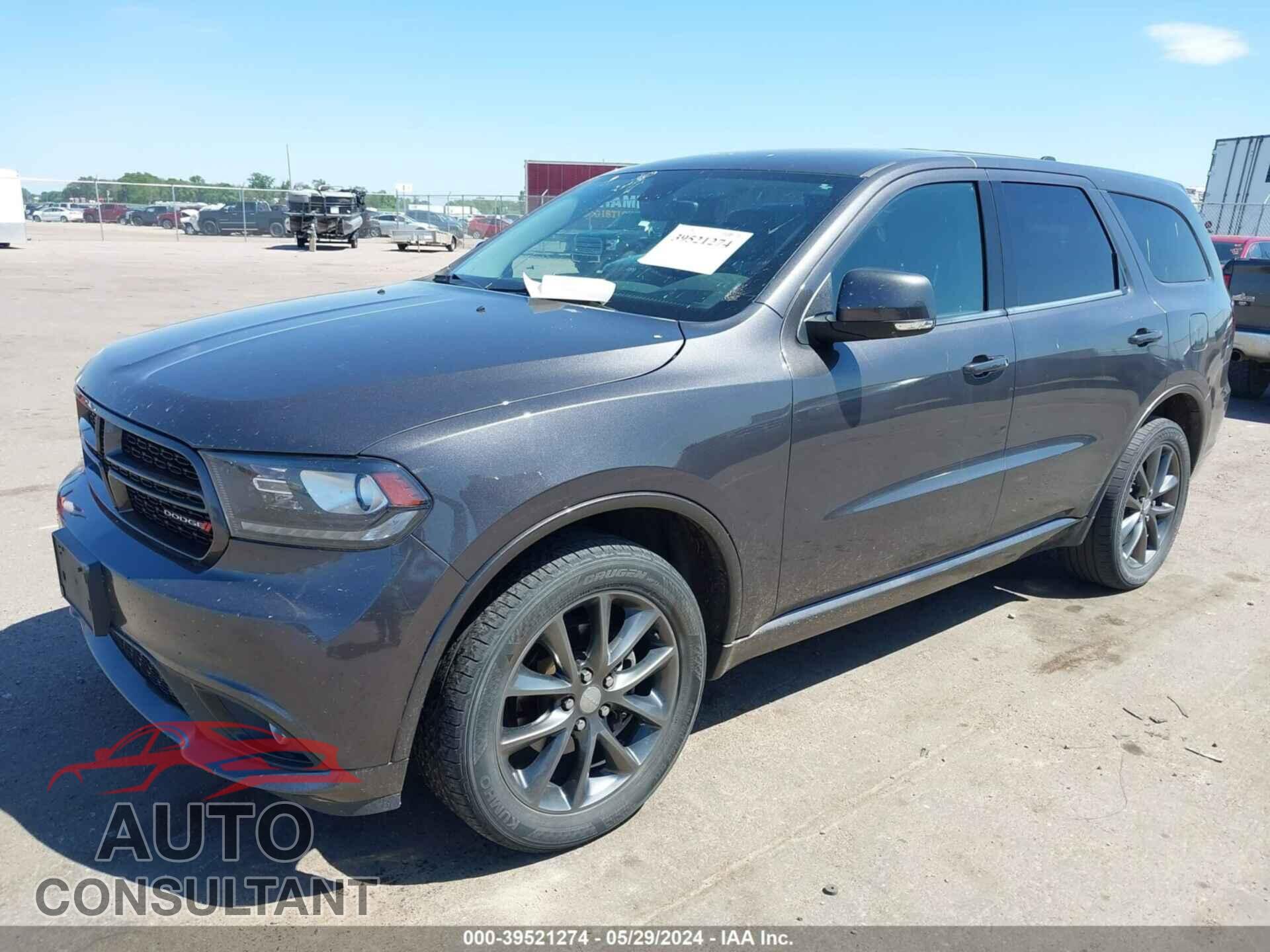 DODGE DURANGO 2018 - 1C4RDJDG0JC307712