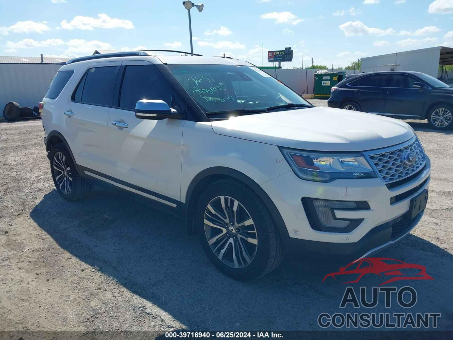 FORD EXPLORER 2016 - 1FM5K8HTXGGC25990