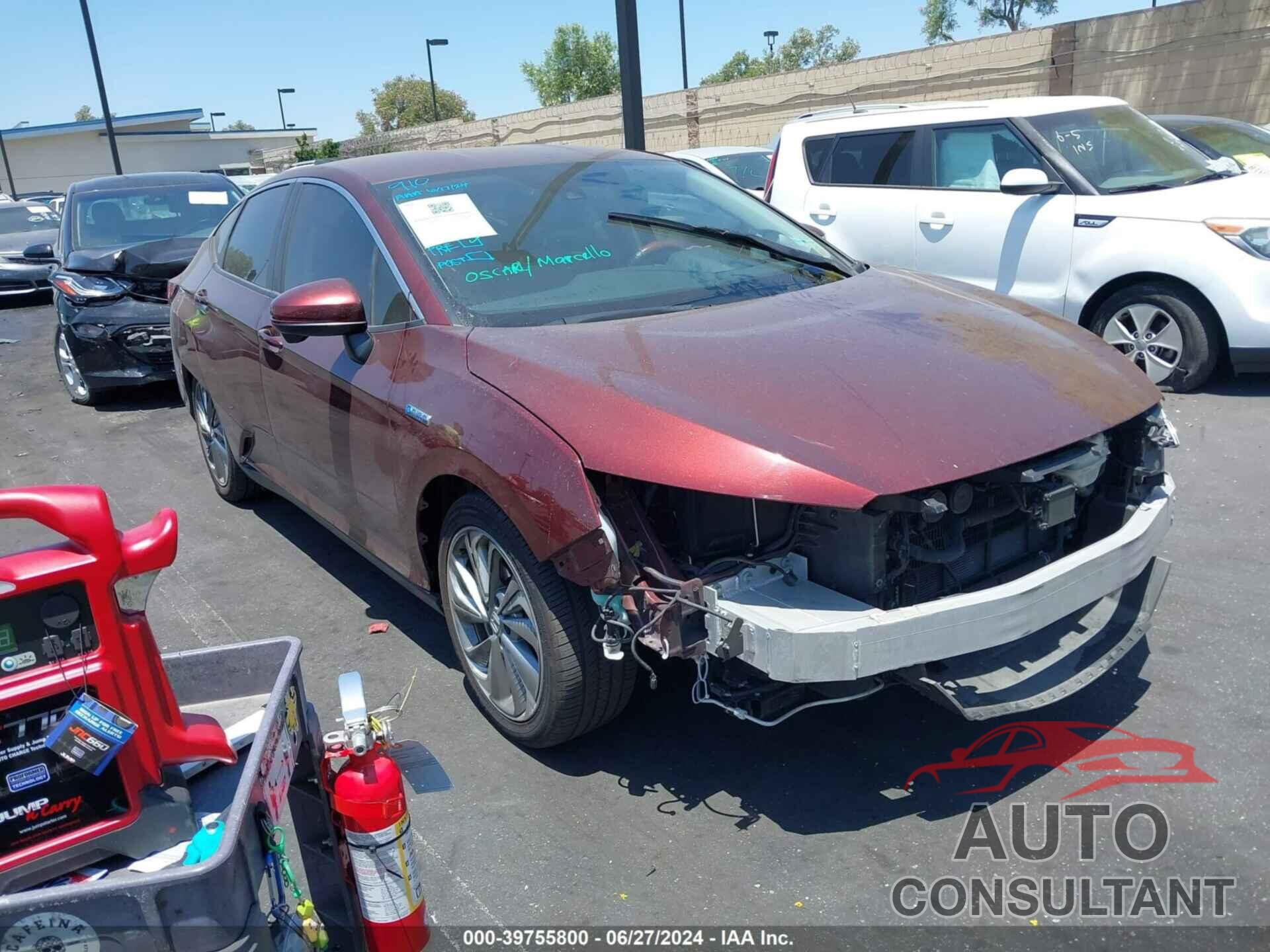 HONDA CLARITY PLUG-IN HYBRID 2018 - JHMZC5F35JC021499