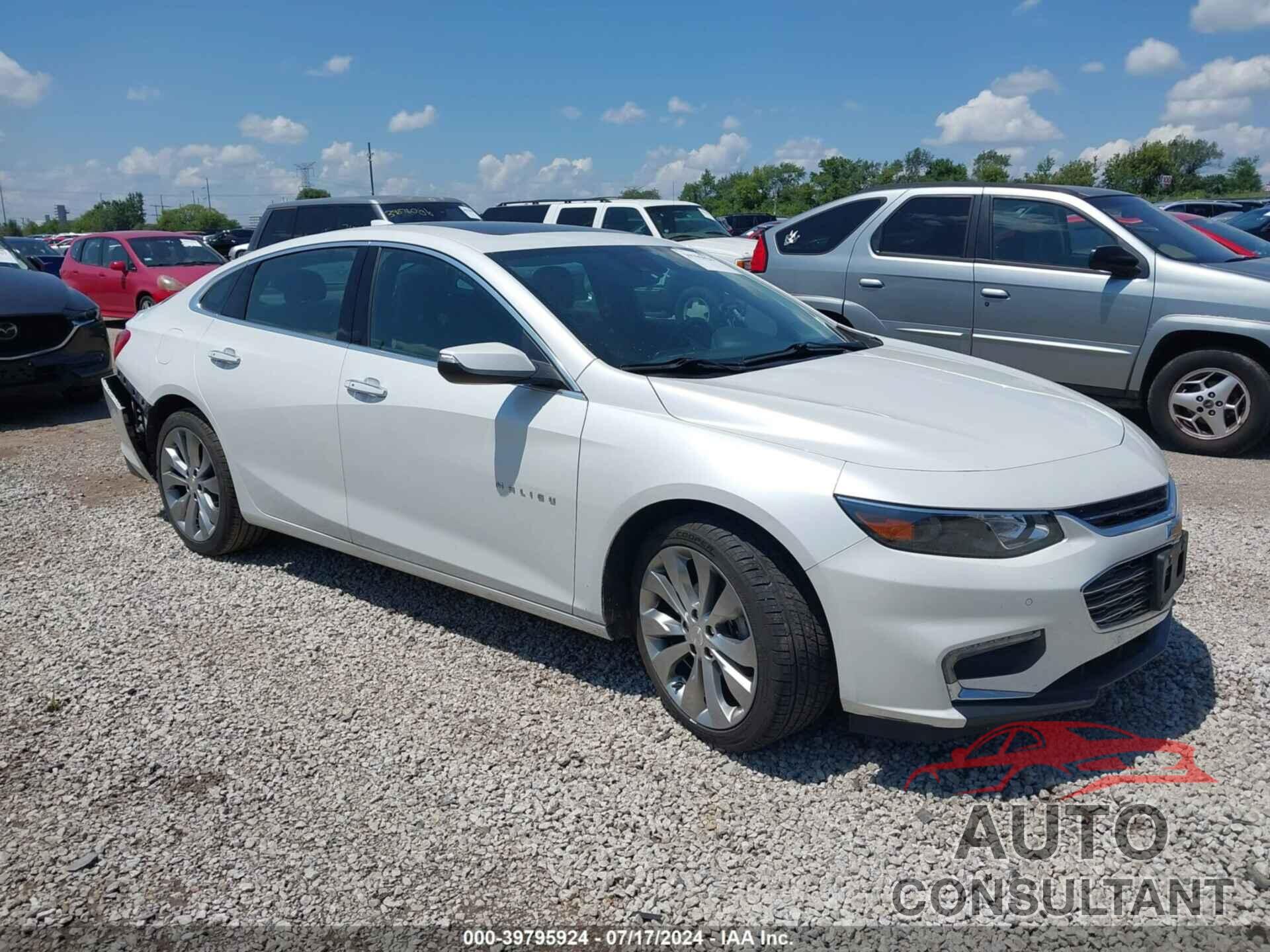 CHEVROLET MALIBU 2017 - 1G1ZH5SX4HF254397