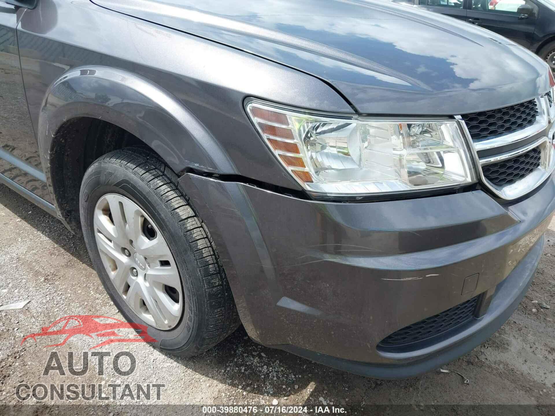 DODGE JOURNEY 2017 - 3C4PDCAB7HT698920