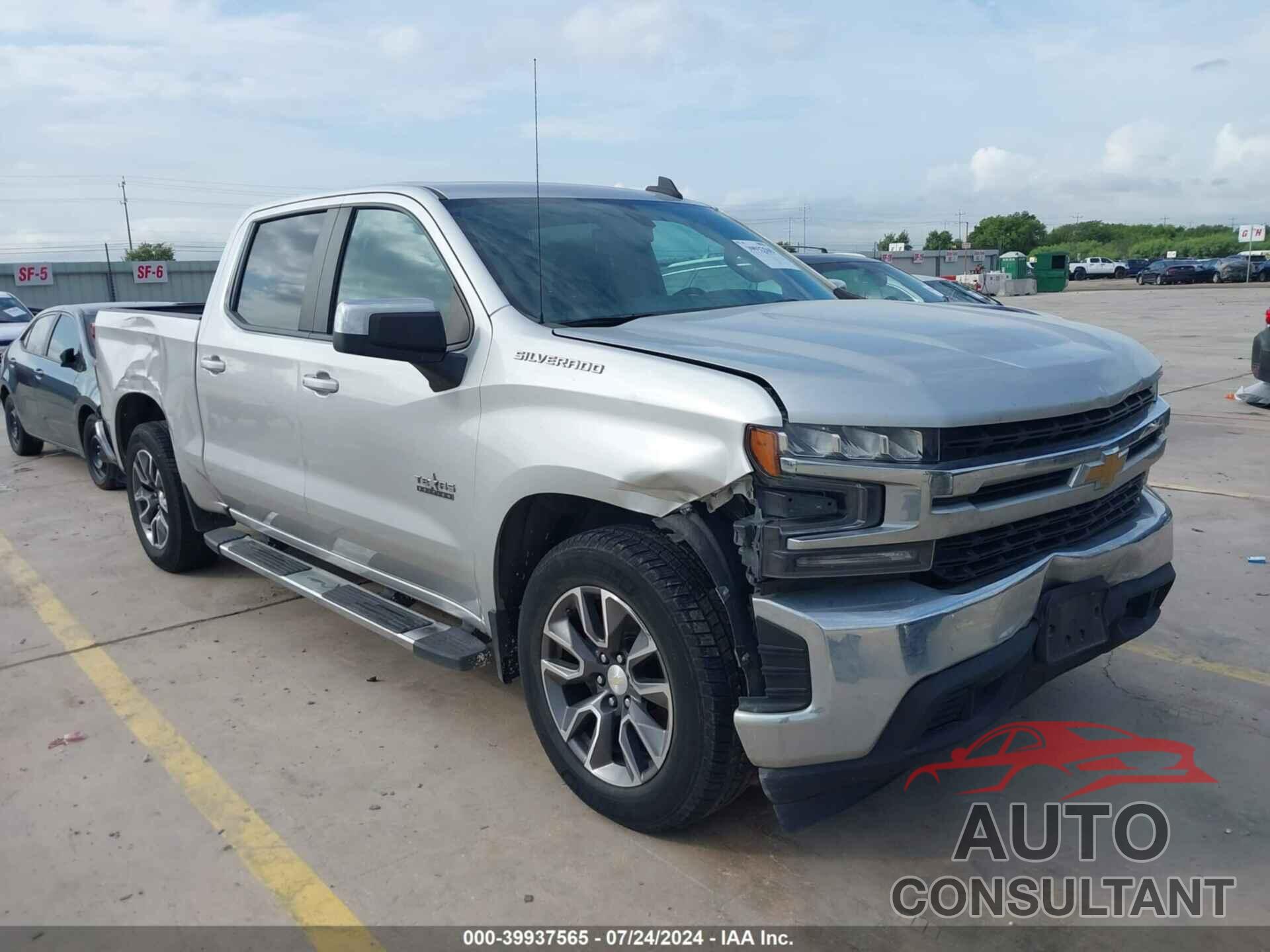 CHEVROLET SILVERADO 1500 2020 - 3GCPWCED9LG410144