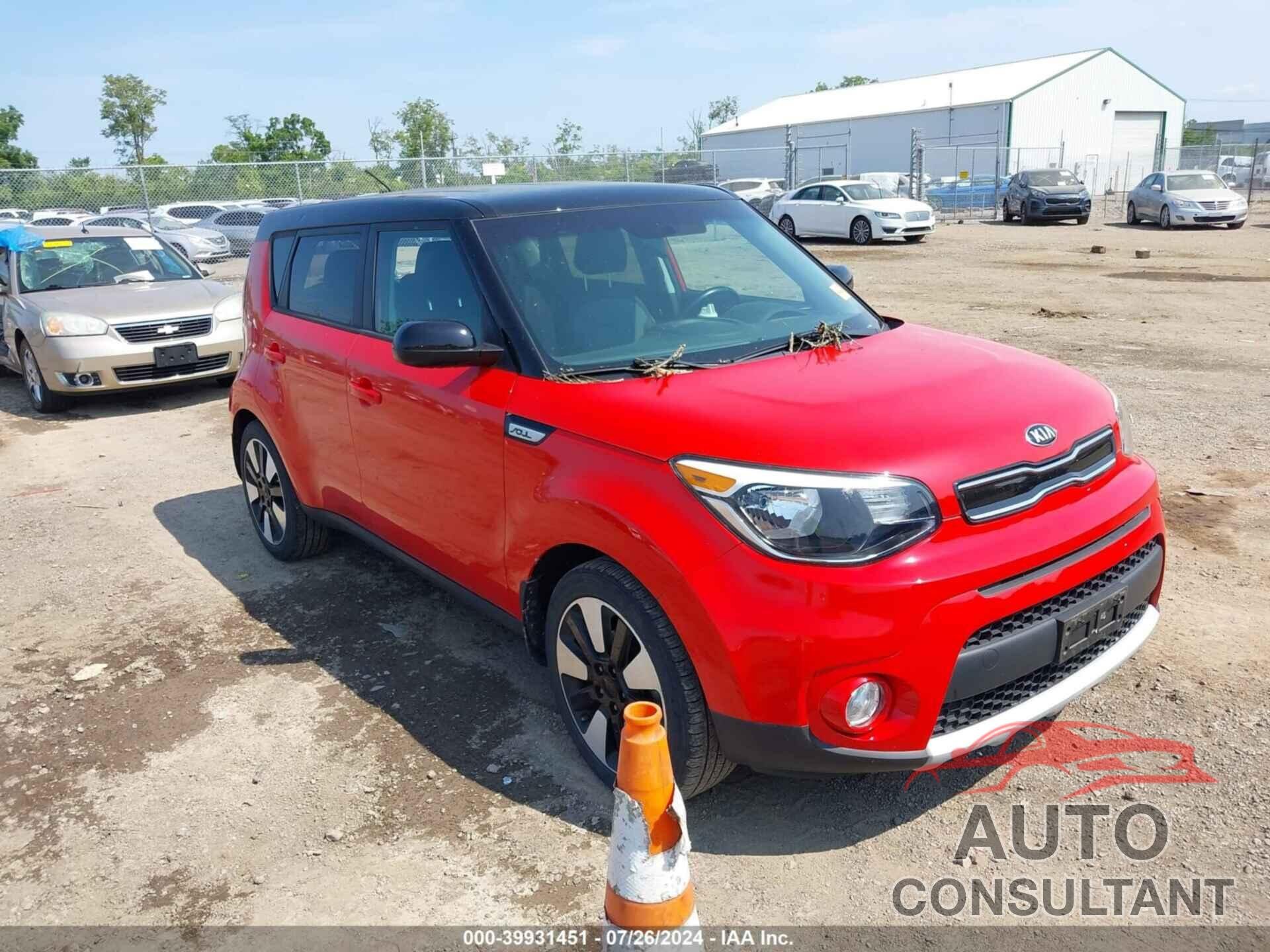 KIA SOUL 2019 - KNDJP3A57K7646593