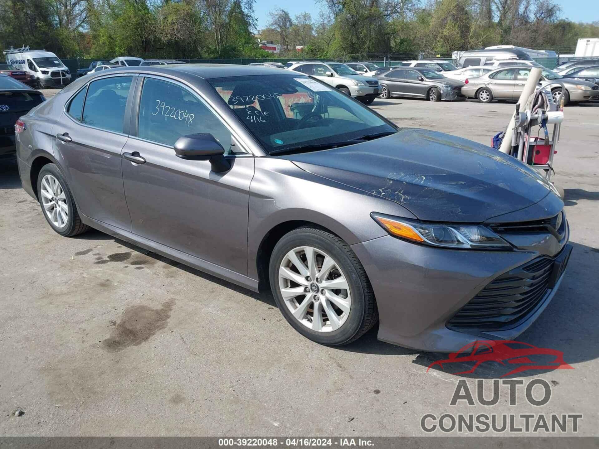 TOYOTA CAMRY 2019 - 4T1B11HK3KU753949