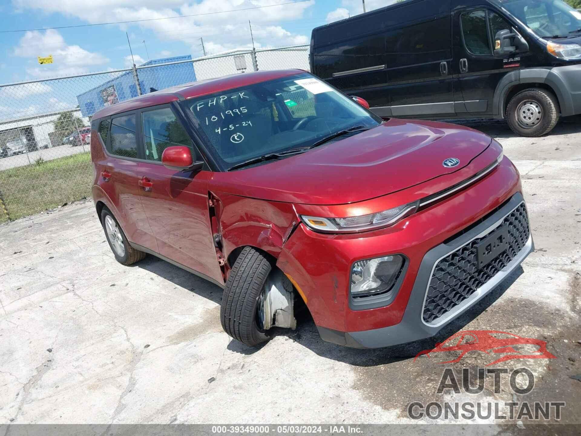 KIA SOUL 2020 - KNDJ23AU3L7108612