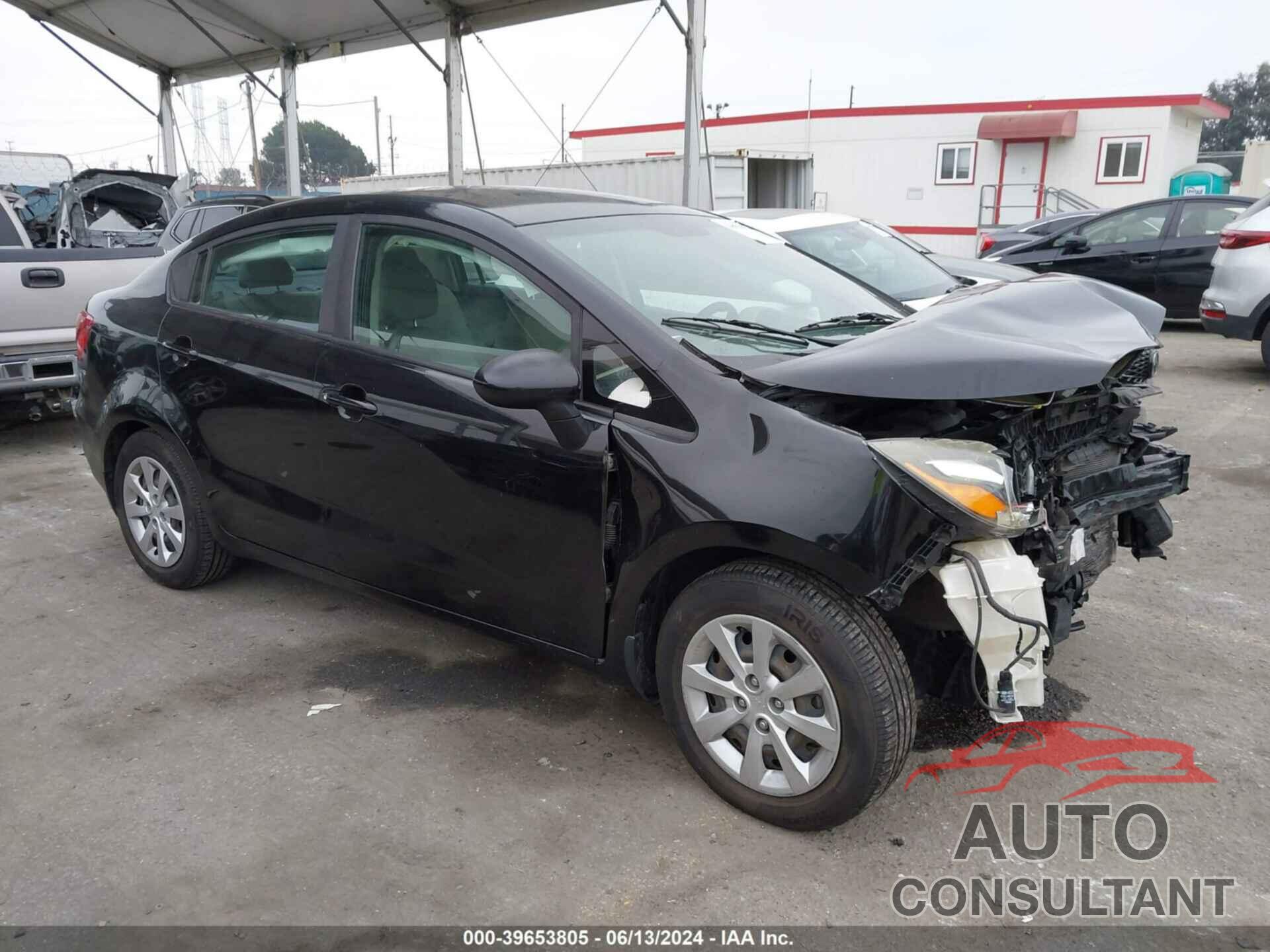 KIA RIO 2017 - KNADM4A37H6036733