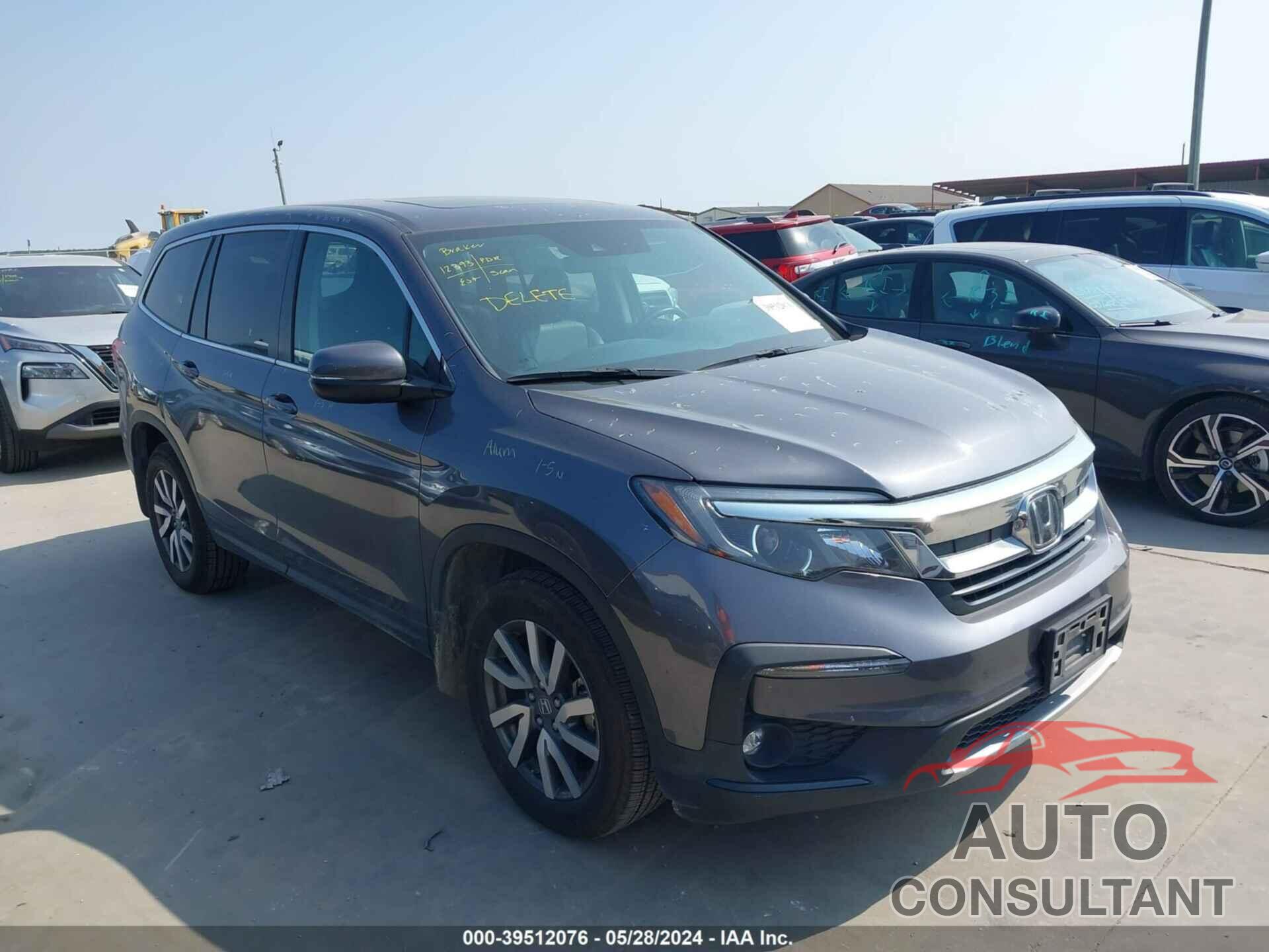 HONDA PILOT 2022 - 5FNYF6H59NB017537