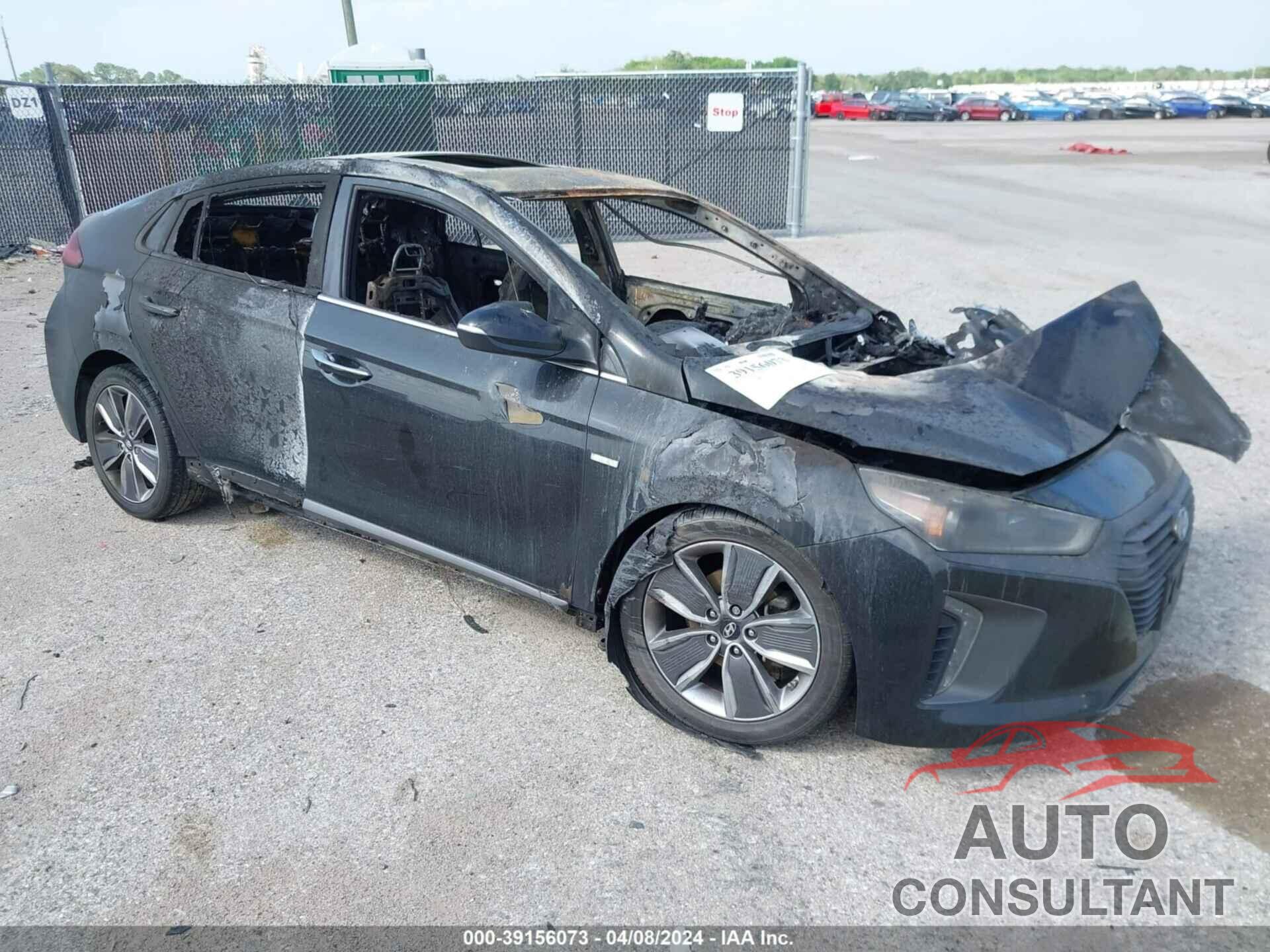 HYUNDAI IONIQ 2018 - KMHC85LC2JU065687