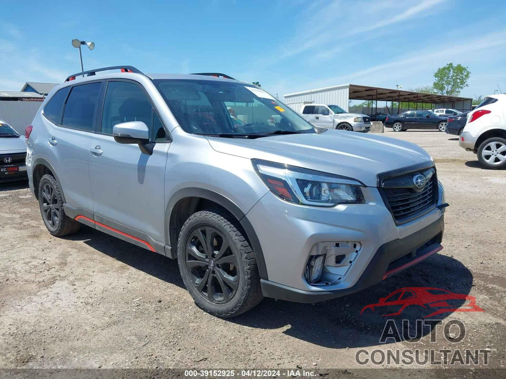 SUBARU FORESTER 2019 - JF2SKAPC0KH524988