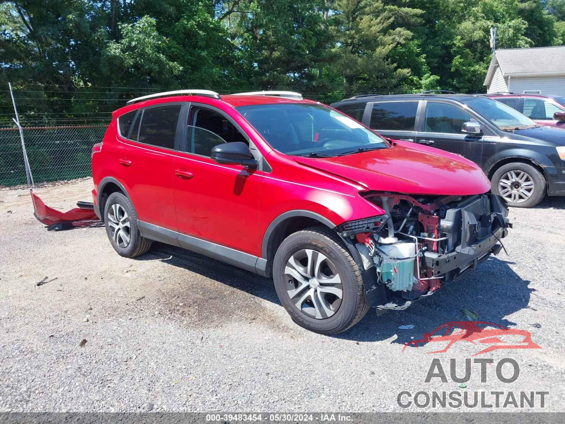 TOYOTA RAV4 2016 - 2T3BFREV8GW458939