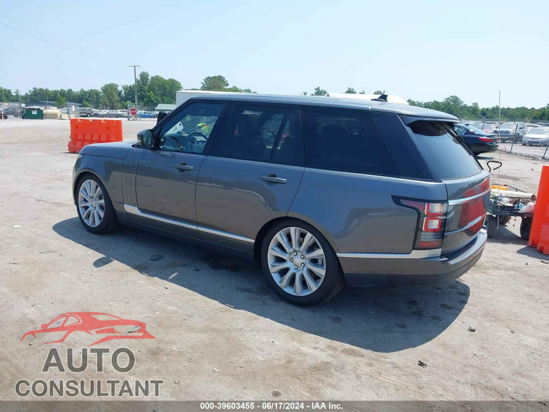LAND ROVER RANGE ROVER 2016 - SALGS2EF6GA306067