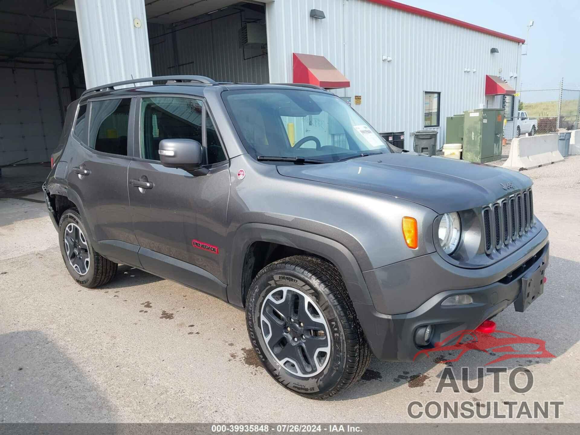 JEEP RENEGADE 2017 - ZACCJBCB7HPF87726