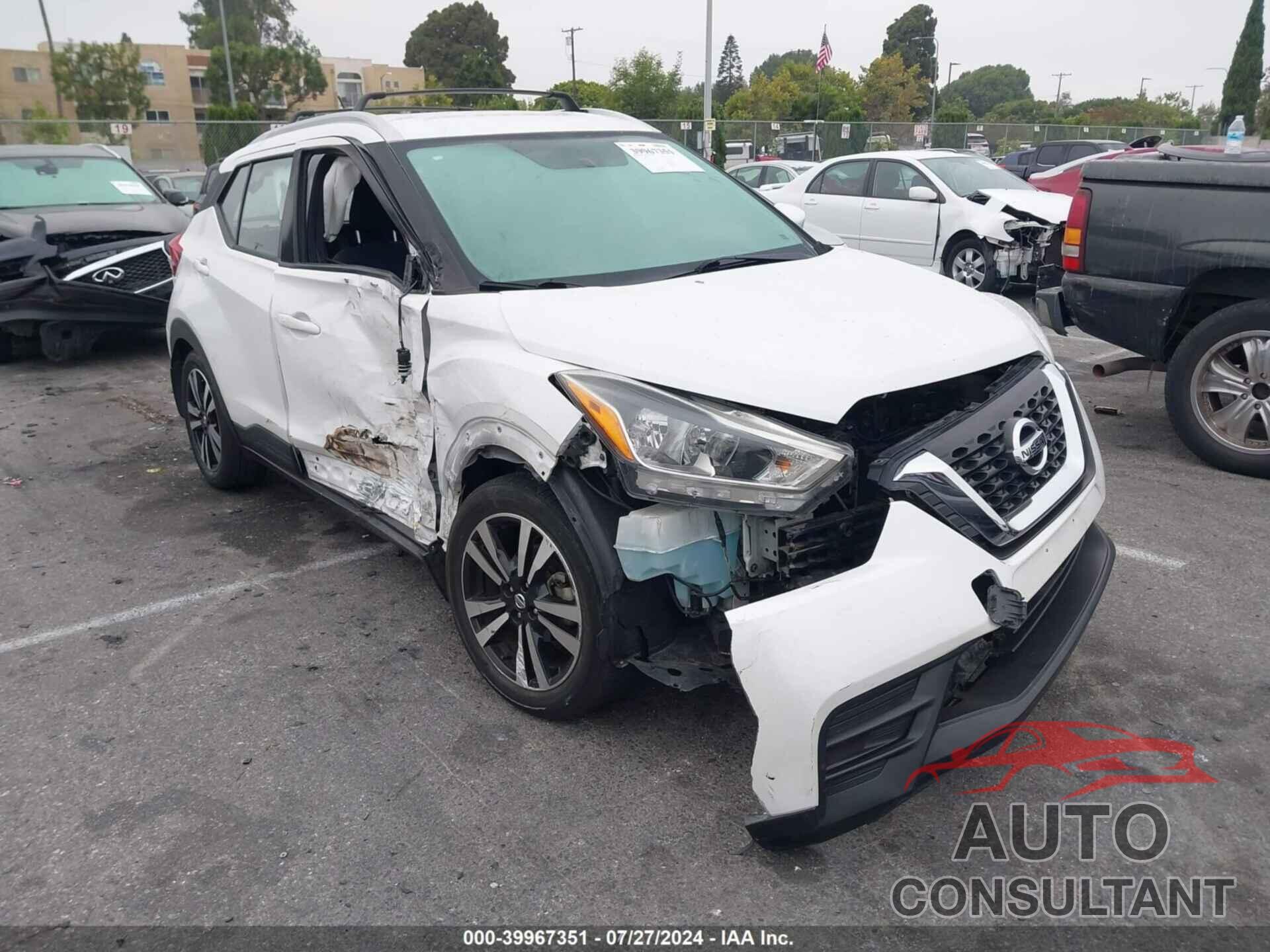 NISSAN KICKS 2019 - 3N1CP5CU3KL511781