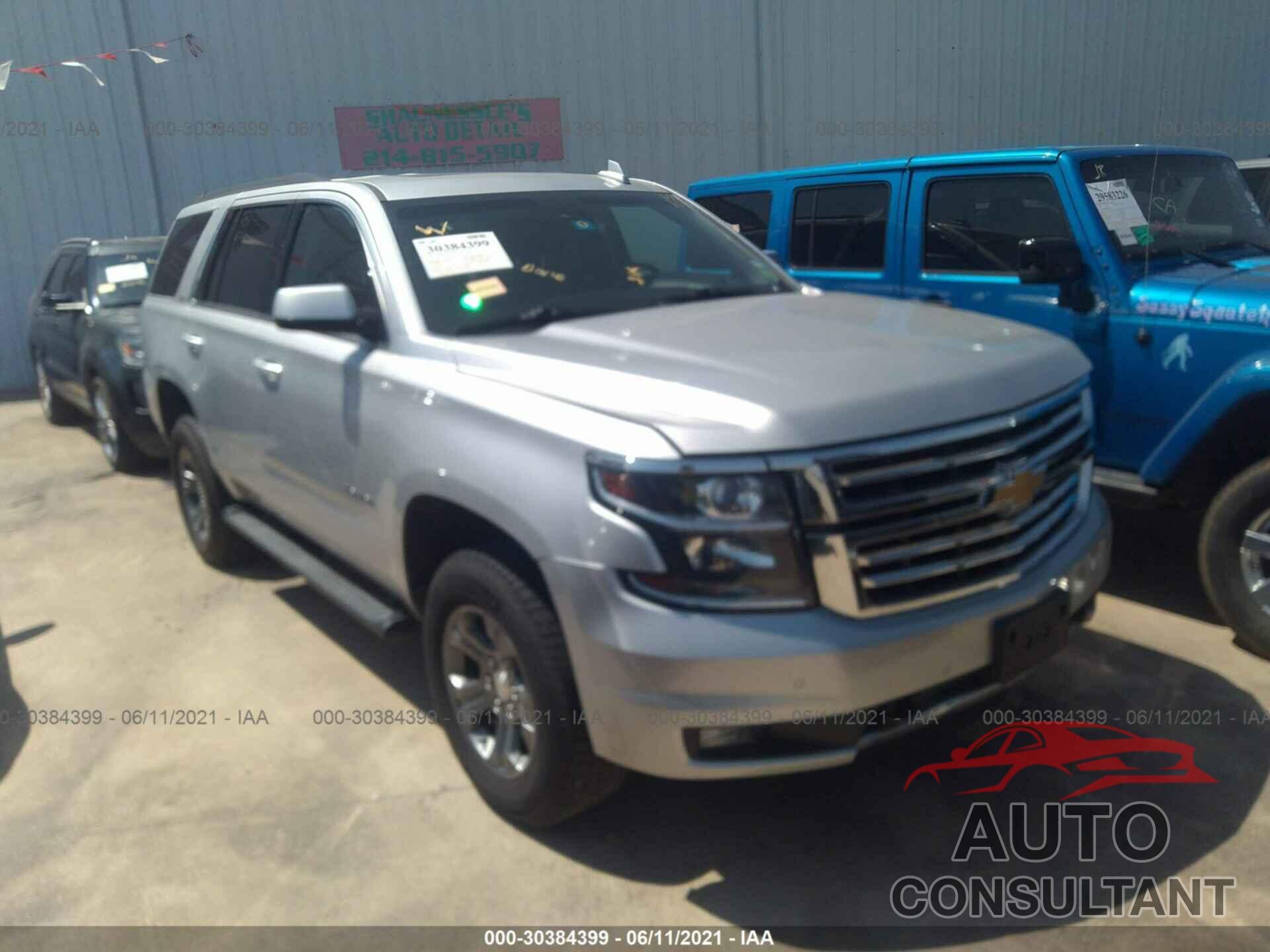 CHEVROLET TAHOE 2017 - 1GNSKBKC1HR228304