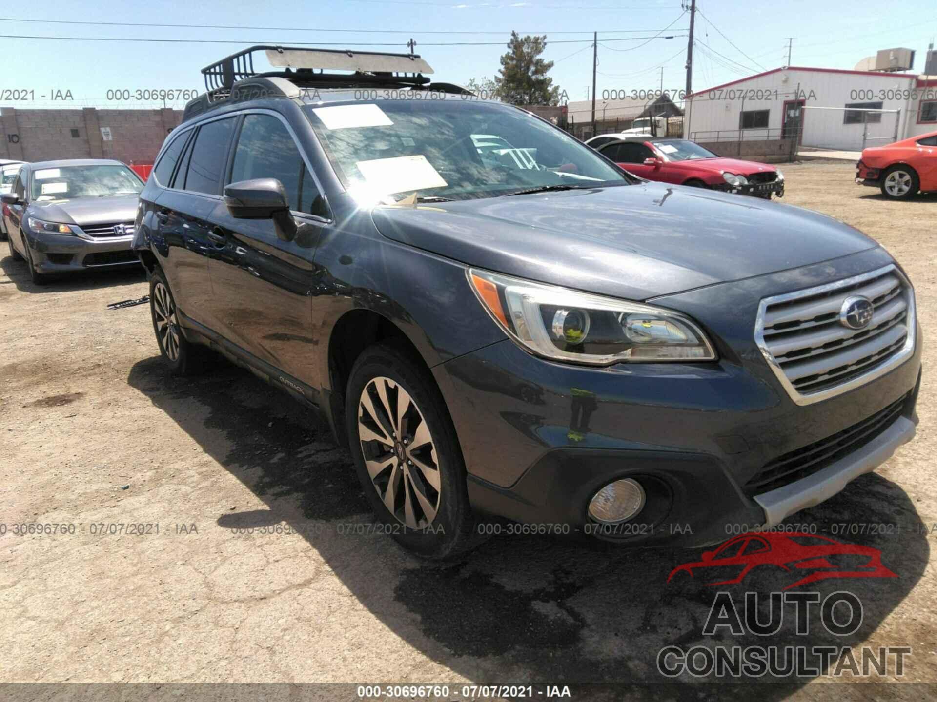 SUBARU OUTBACK 2017 - 4S4BSAKC9H3233915