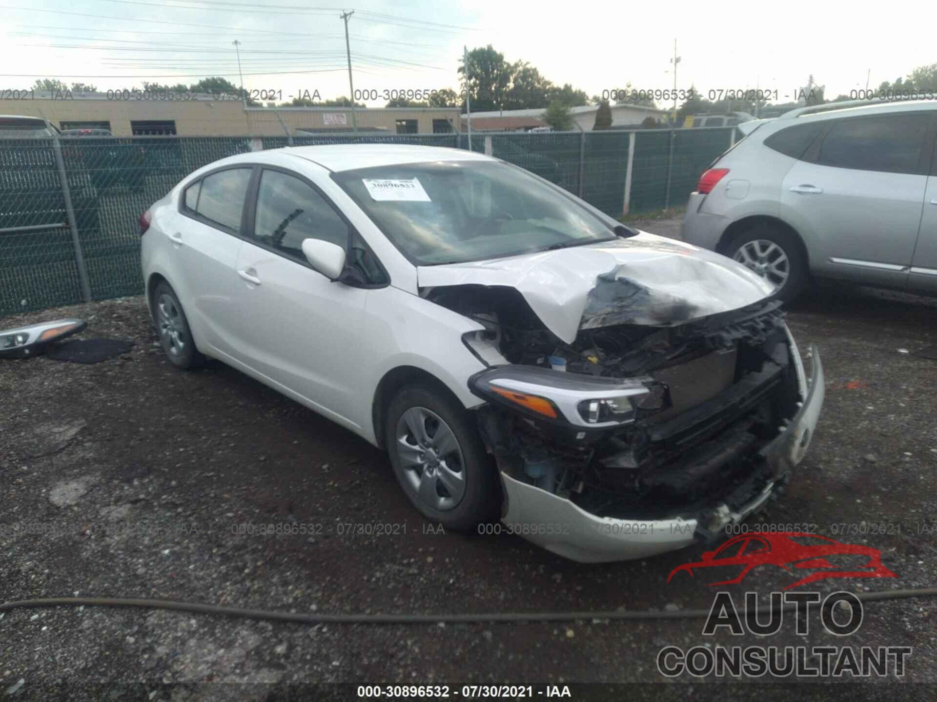 KIA FORTE 2017 - 3KPFK4A70HE110119