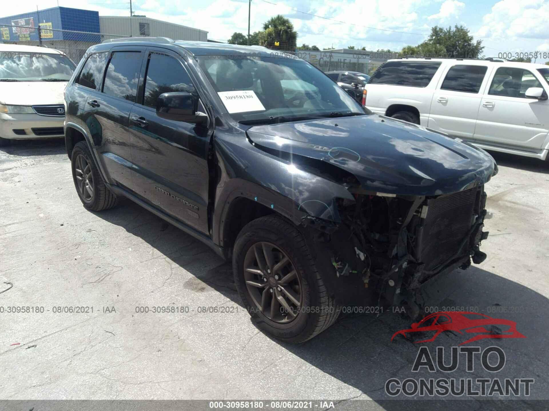 JEEP GRAND CHEROKEE 2016 - 1C4RJEAG3GC422365