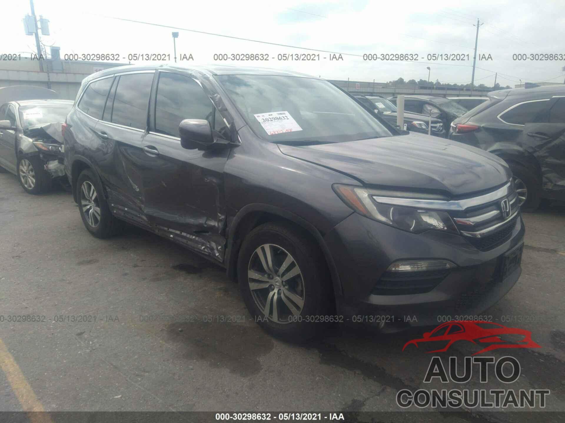 HONDA PILOT 2016 - 5FNYF5H54GB012372