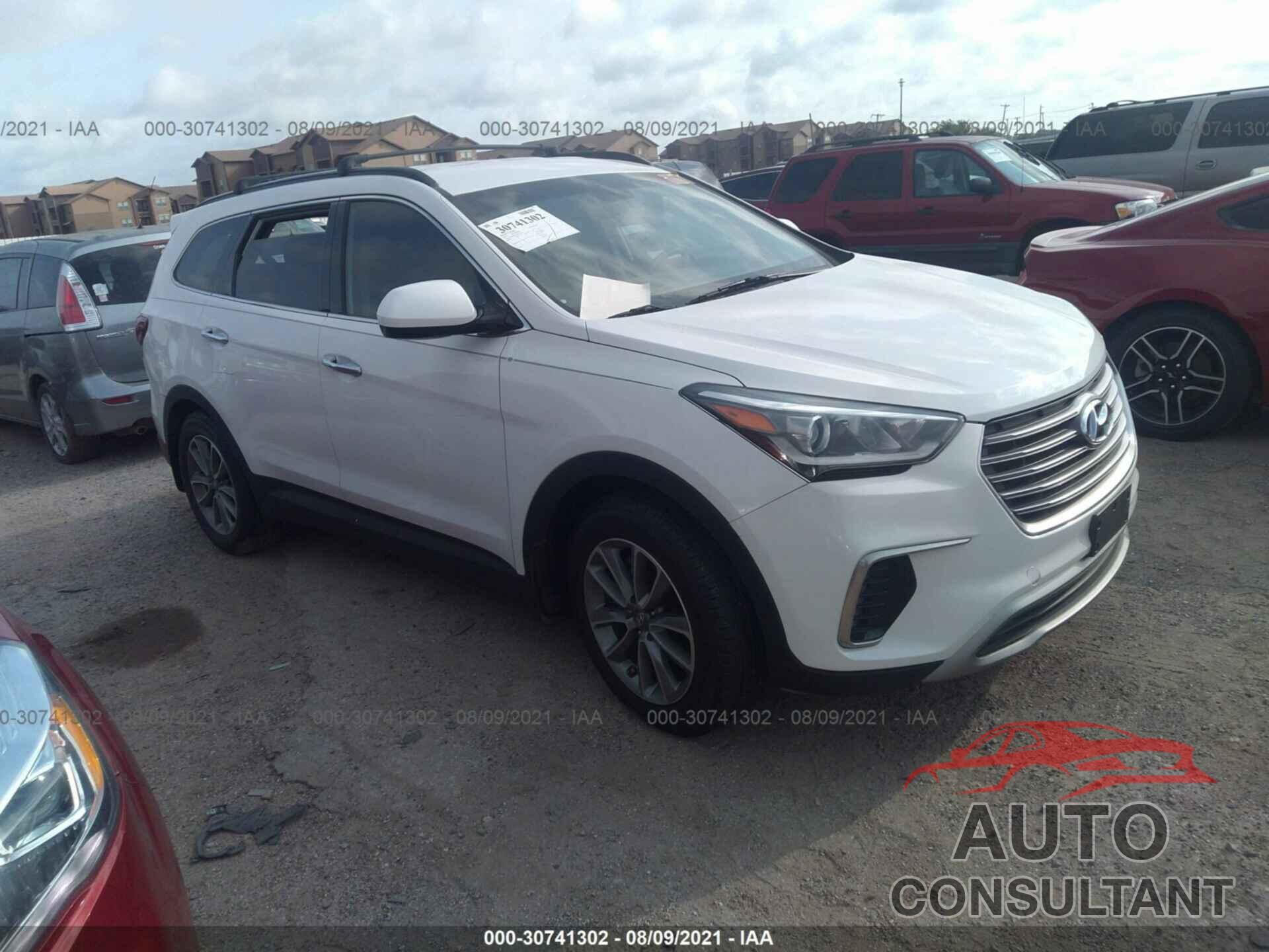 HYUNDAI SANTA FE 2017 - KM8SM4HFXHU195389