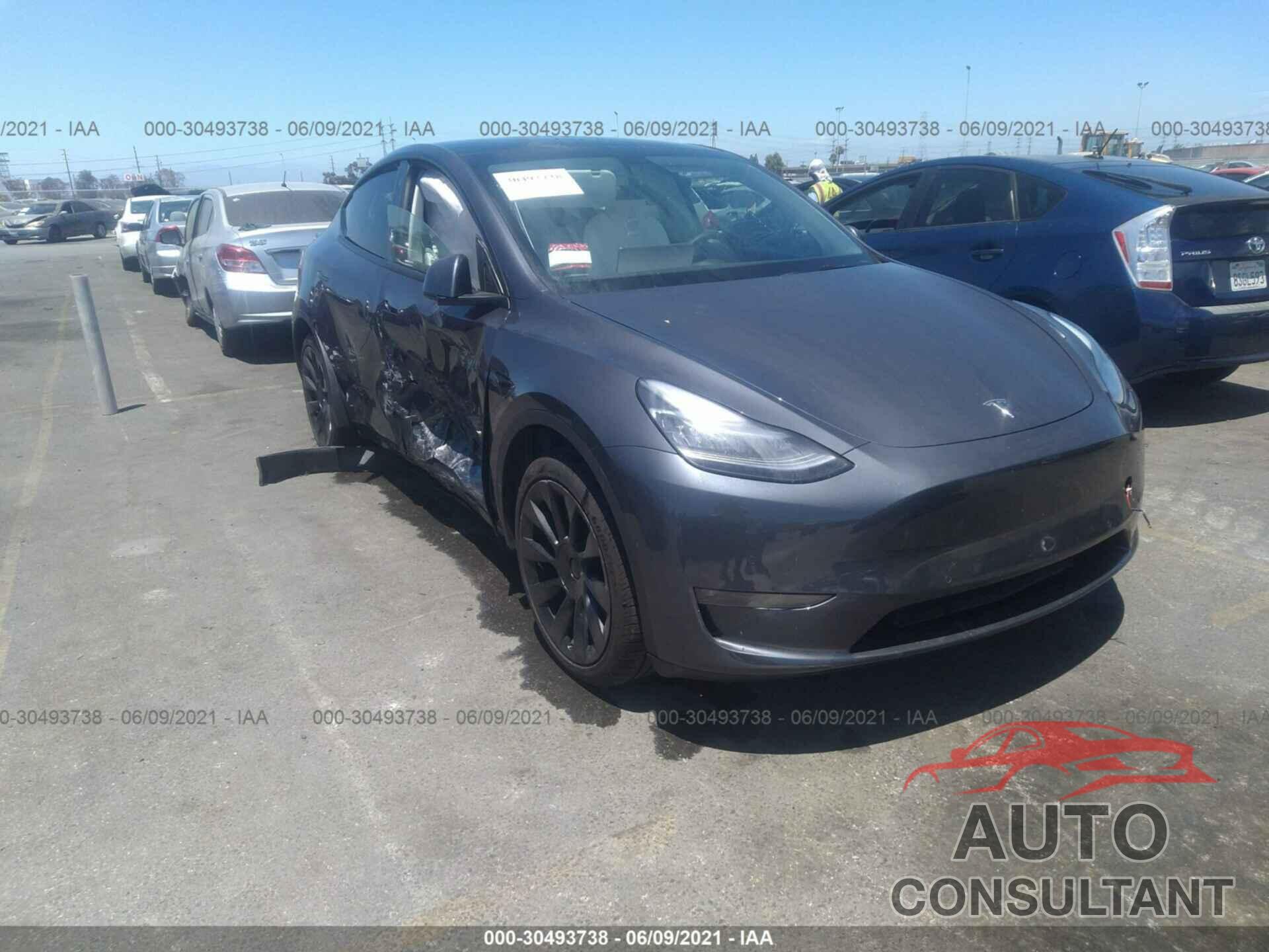TESLA MODEL Y 2021 - 5YJYGDEE5MF141812