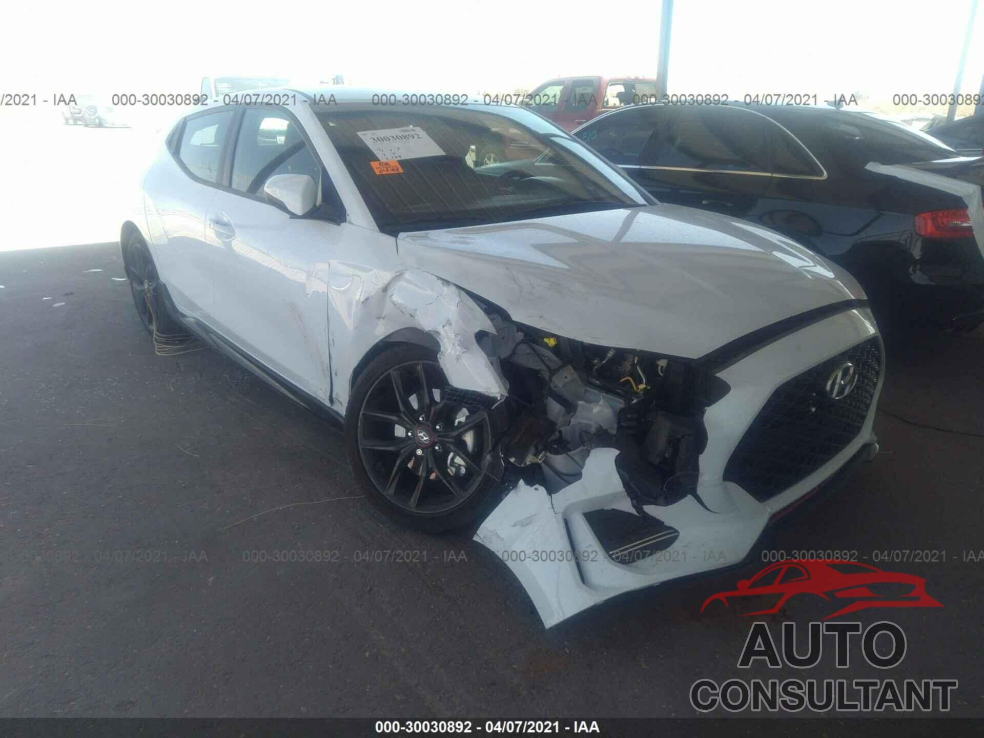 HYUNDAI VELOSTER 2021 - KMHTH6AB8MU032696