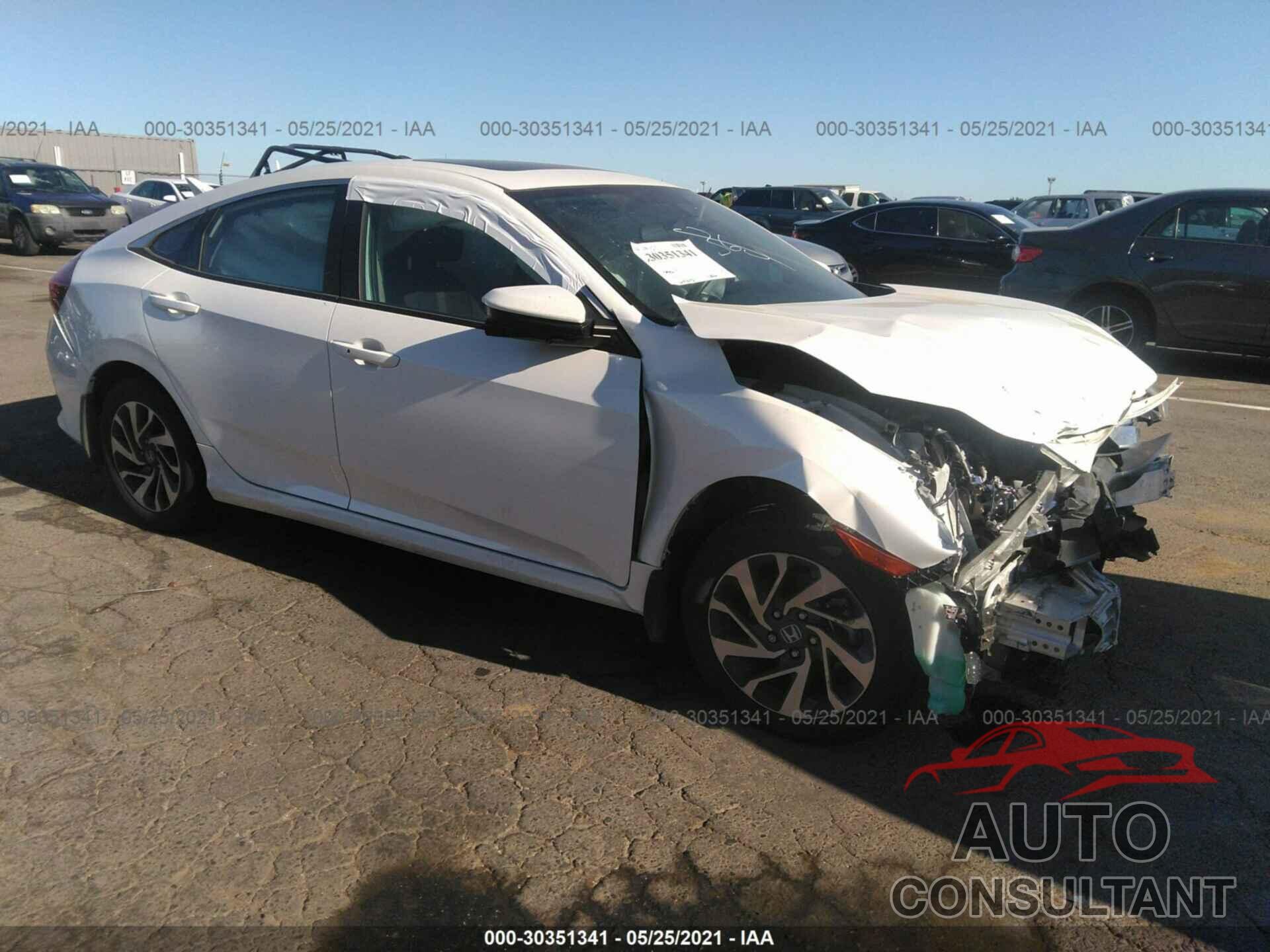 HONDA CIVIC SEDAN 2017 - 19XFC2F70HE216743