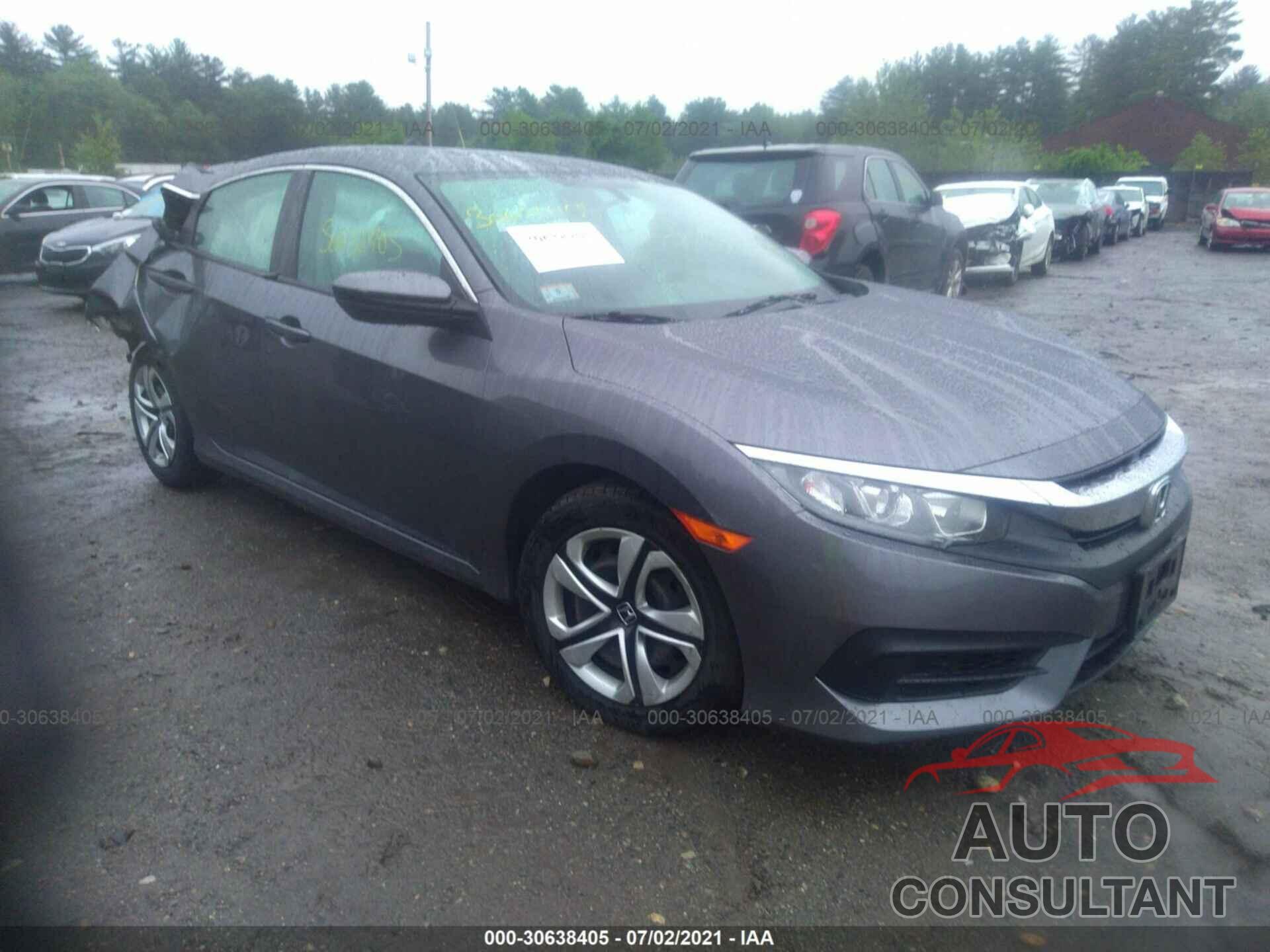 HONDA CIVIC SEDAN 2018 - 19XFC2F53JE203666